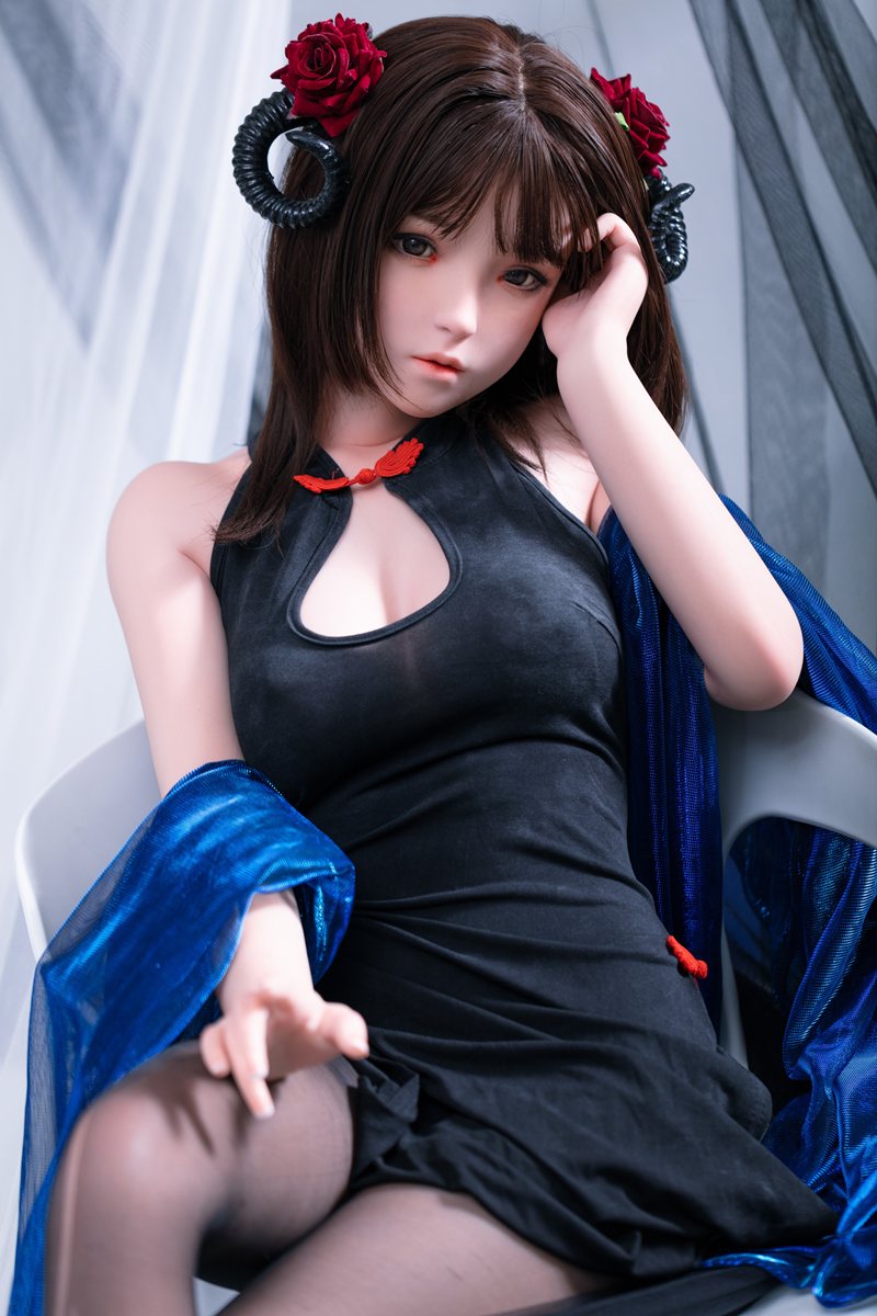 Abiellu seksnukuga (FUDoll 148 cm D-Cup # J014 silikoon)