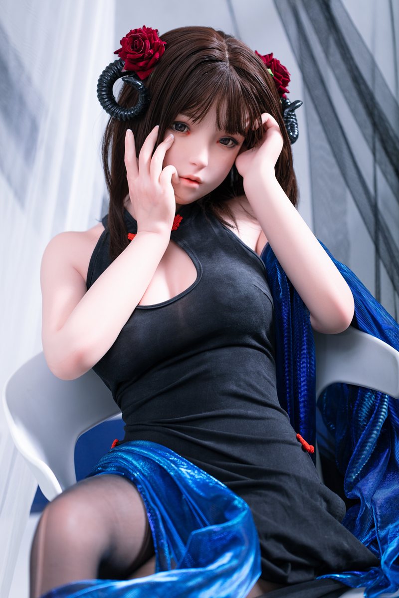 Abiellu seksnukuga (FUDoll 148 cm D-Cup # J014 silikoon)