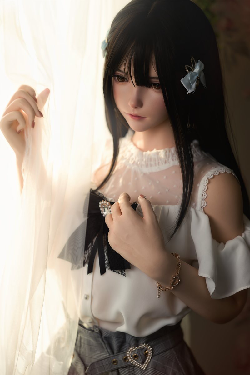 Xiaolu seksnukk (FUDoll 150 cm B-Cup # J024 silikoon)