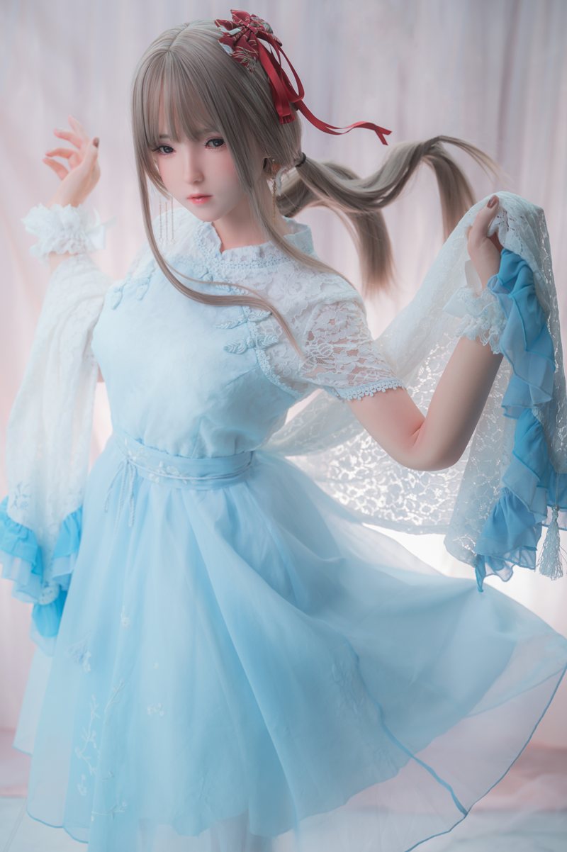 Sutekina seksnukk (FUDoll 150 cm B-Cup # J014 silikoon)