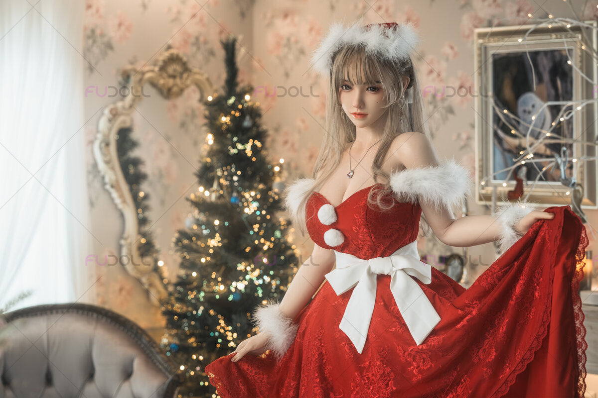 Miss Santa Sex Doll (FUDoll 165 cm F-Cup # J032-1 silikoon)