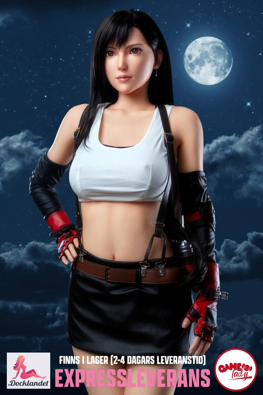 Tifa Sex Doll (Game Lady 168cm E-Kupa nr 15 silikoon) EXPRESS