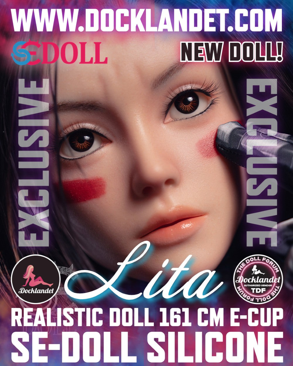 Lita.A "Alita" seksnukk (SEDoll 161 cm E-Cup #149SC silikoon)