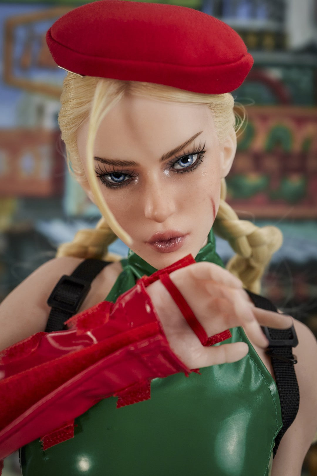 Cammy seksnukk (Climax Doll Mini 70cm D-tass silikoon)