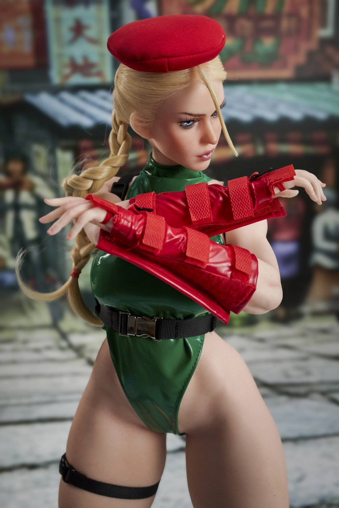 Cammy seksnukk (Climax Doll Mini 70cm D-tass silikoon)