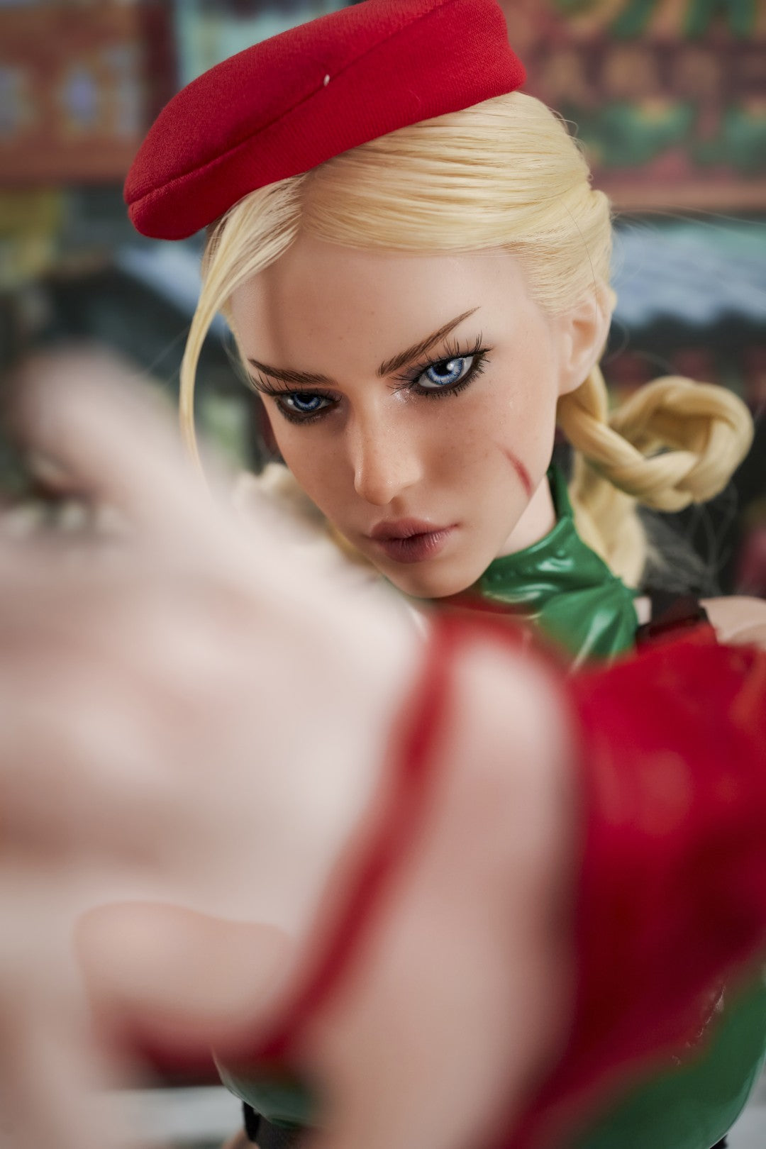 Cammy seksnukk (Climax Doll Mini 70cm D-tass silikoon)