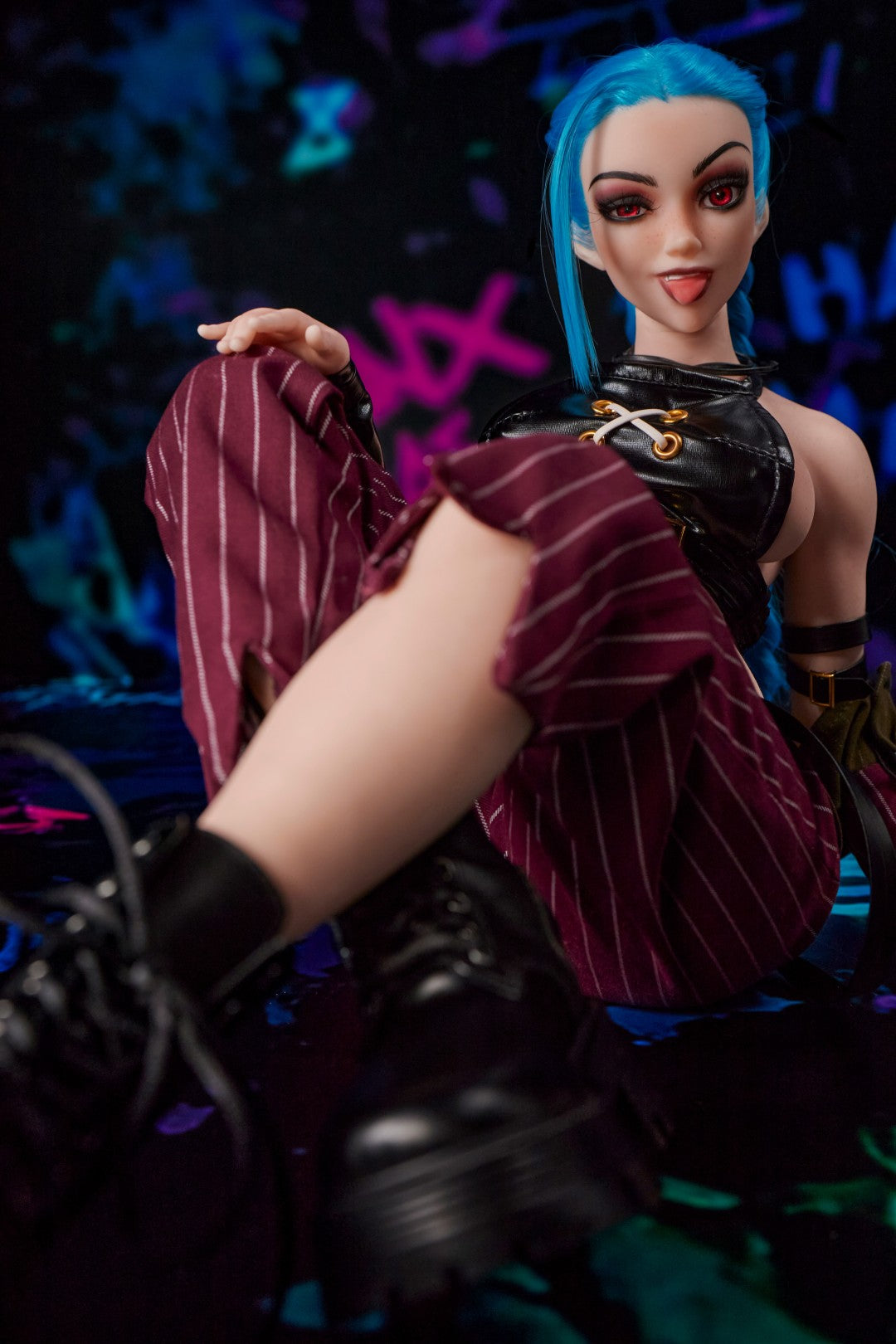Jetta seksnukk (Climax Doll Mini 70cm D-tass silikoon)