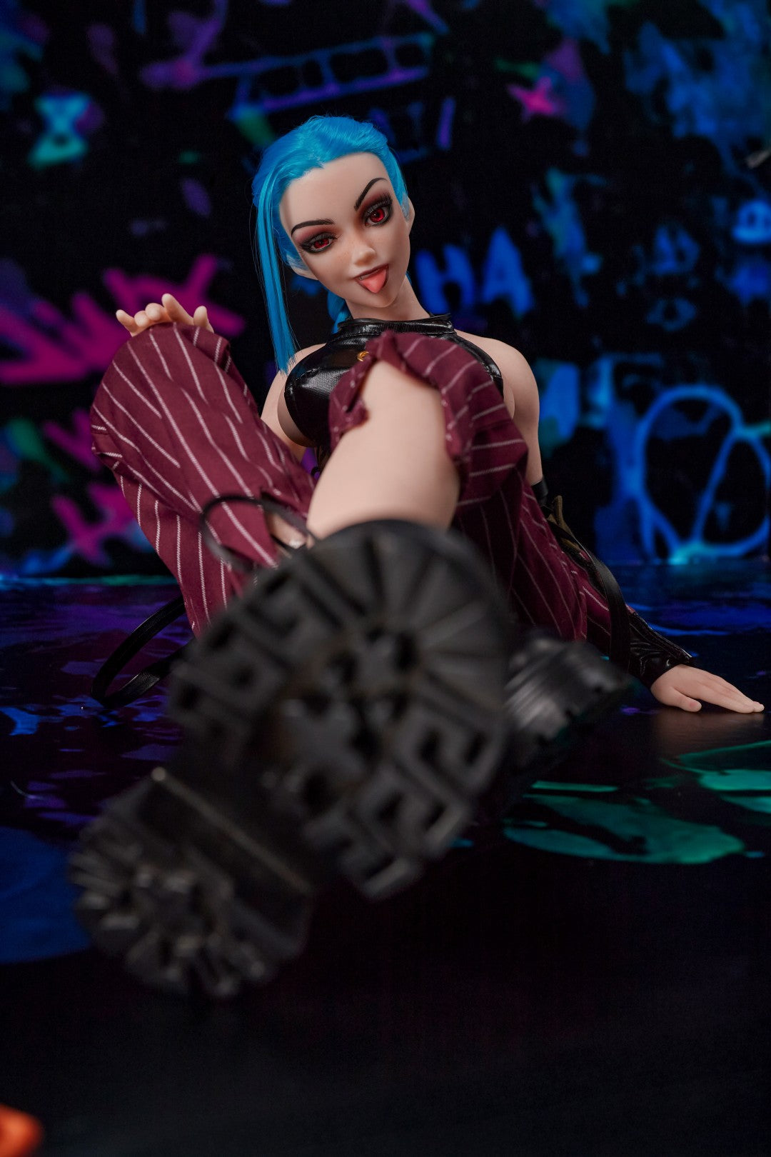 Jetta seksnukk (Climax Doll Mini 70cm D-tass silikoon)