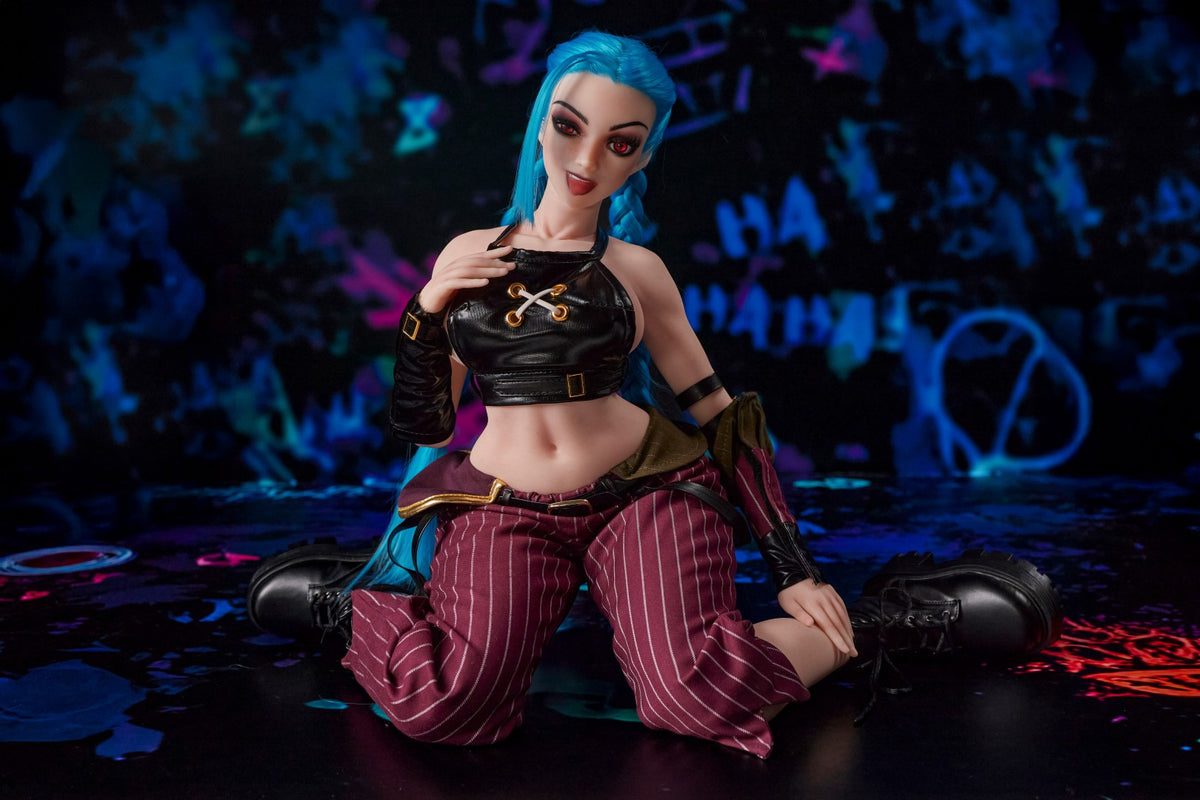 Jetta seksnukk (Climax Doll Mini 70cm D-tass silikoon)