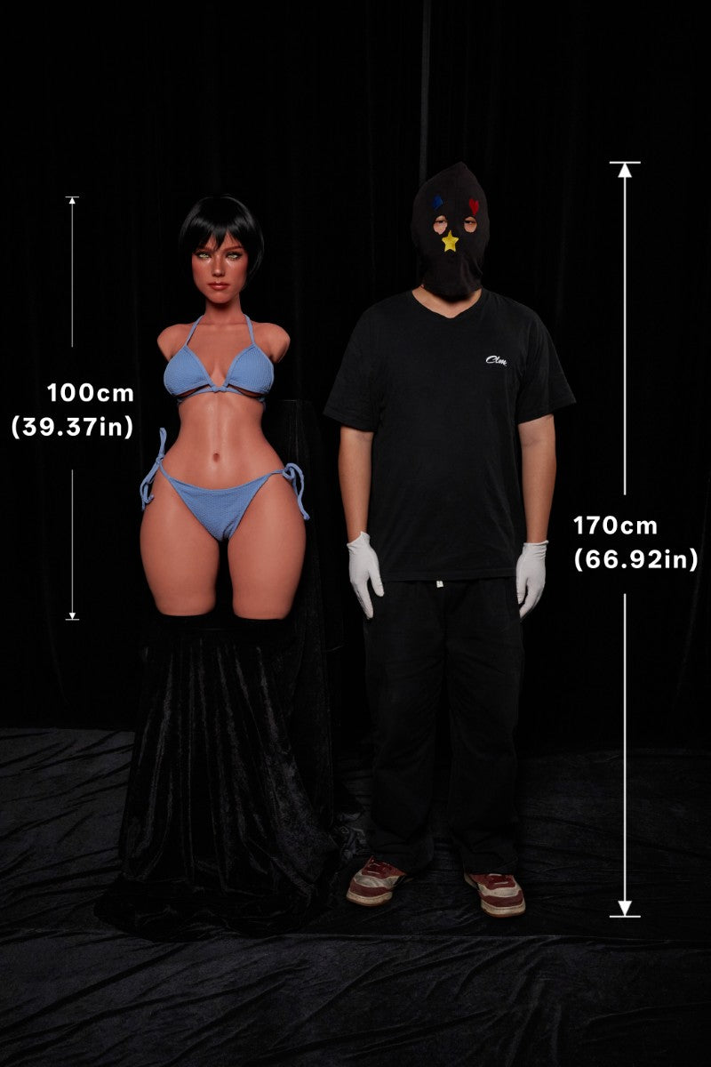 Livia Torso Sex Doll (Climax Nukk ULW 100cm E tass silikoon)
