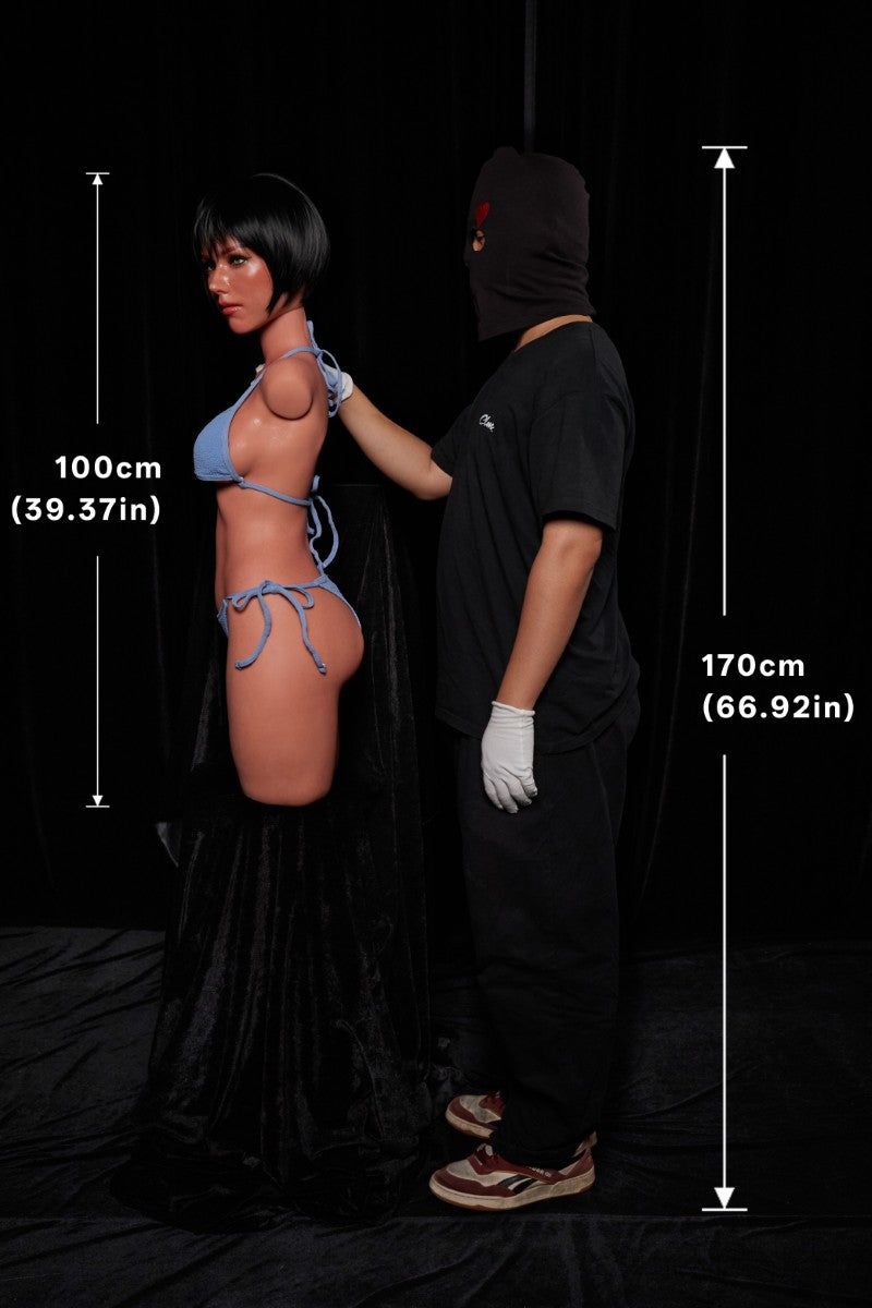 Livia Torso Sex Doll (Climax Nukk ULW 100cm E tass silikoon)