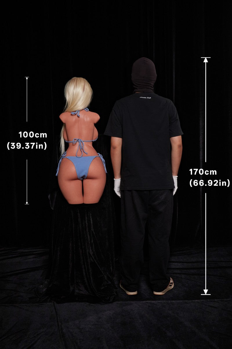 Fiora Torso seksnukk (Climax Nukk ULW 100cm E tass silikoon)
