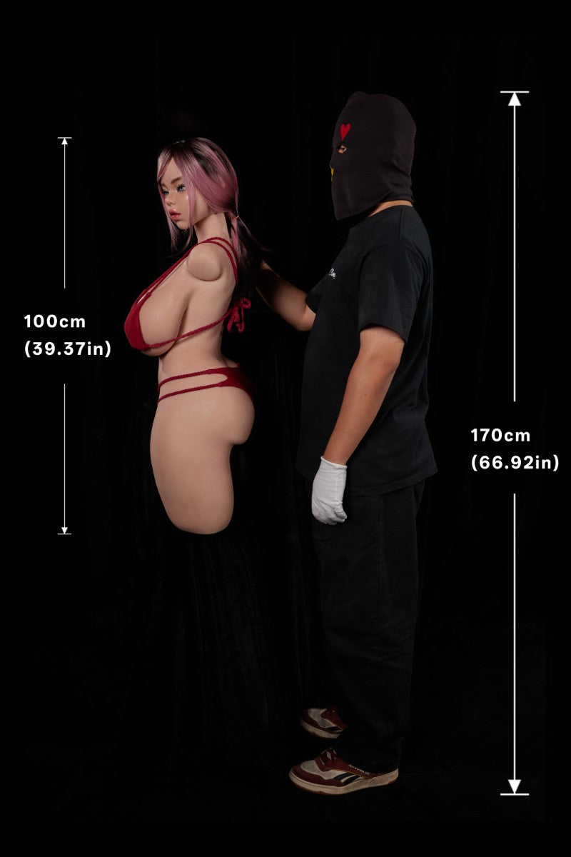 Rhea torso seksnukk (Climax Nukk ULW 100cm K-tass silikoon)