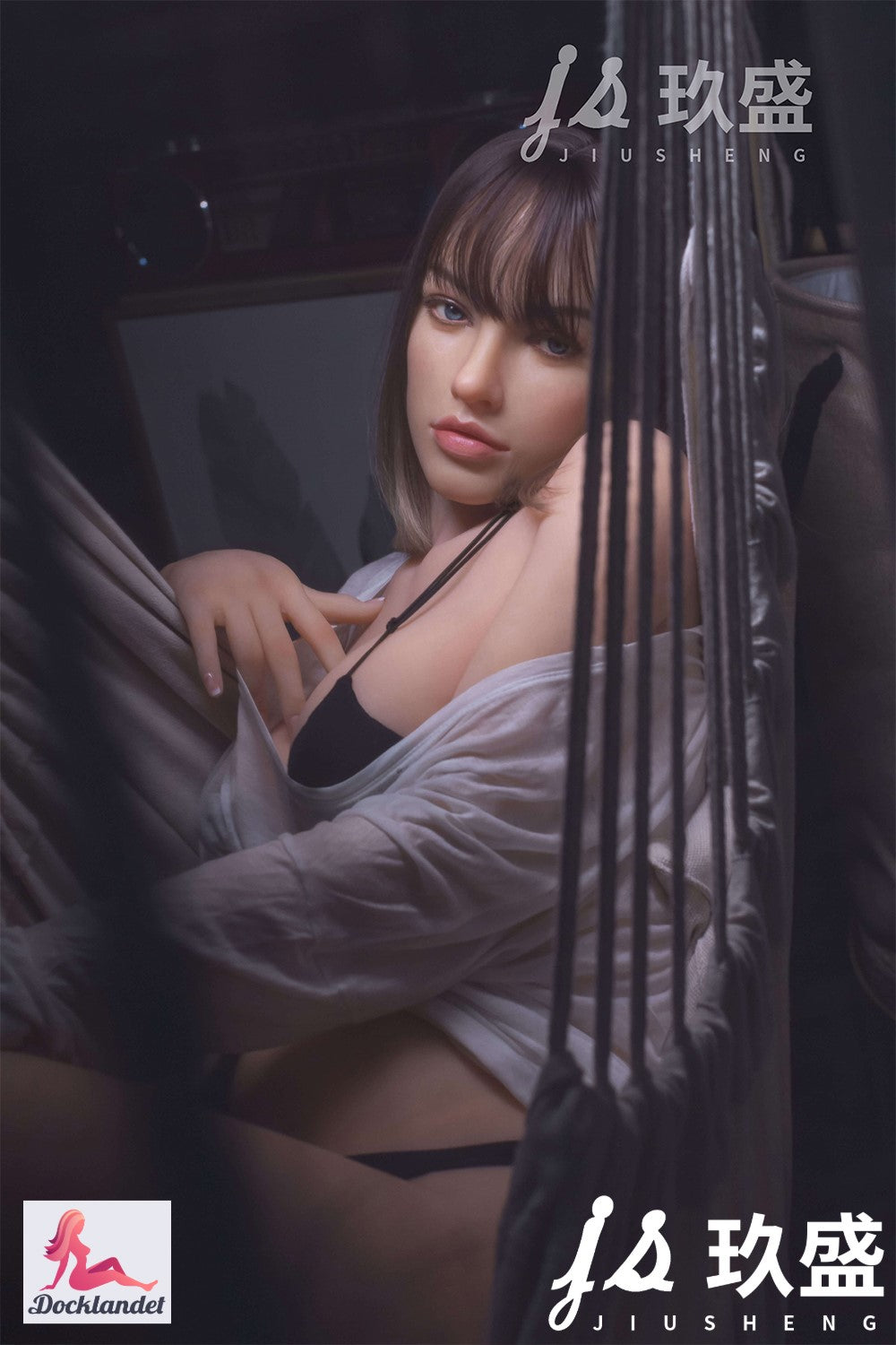 Lisa seksnukk (Jiusheng 163 cm F-Cup #3 TPE + silikoon)