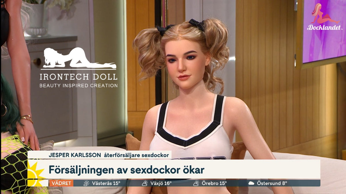 Eila Adamsi pornotäht seksinukk (Irontech Doll 160 cm C-tass silikoon)