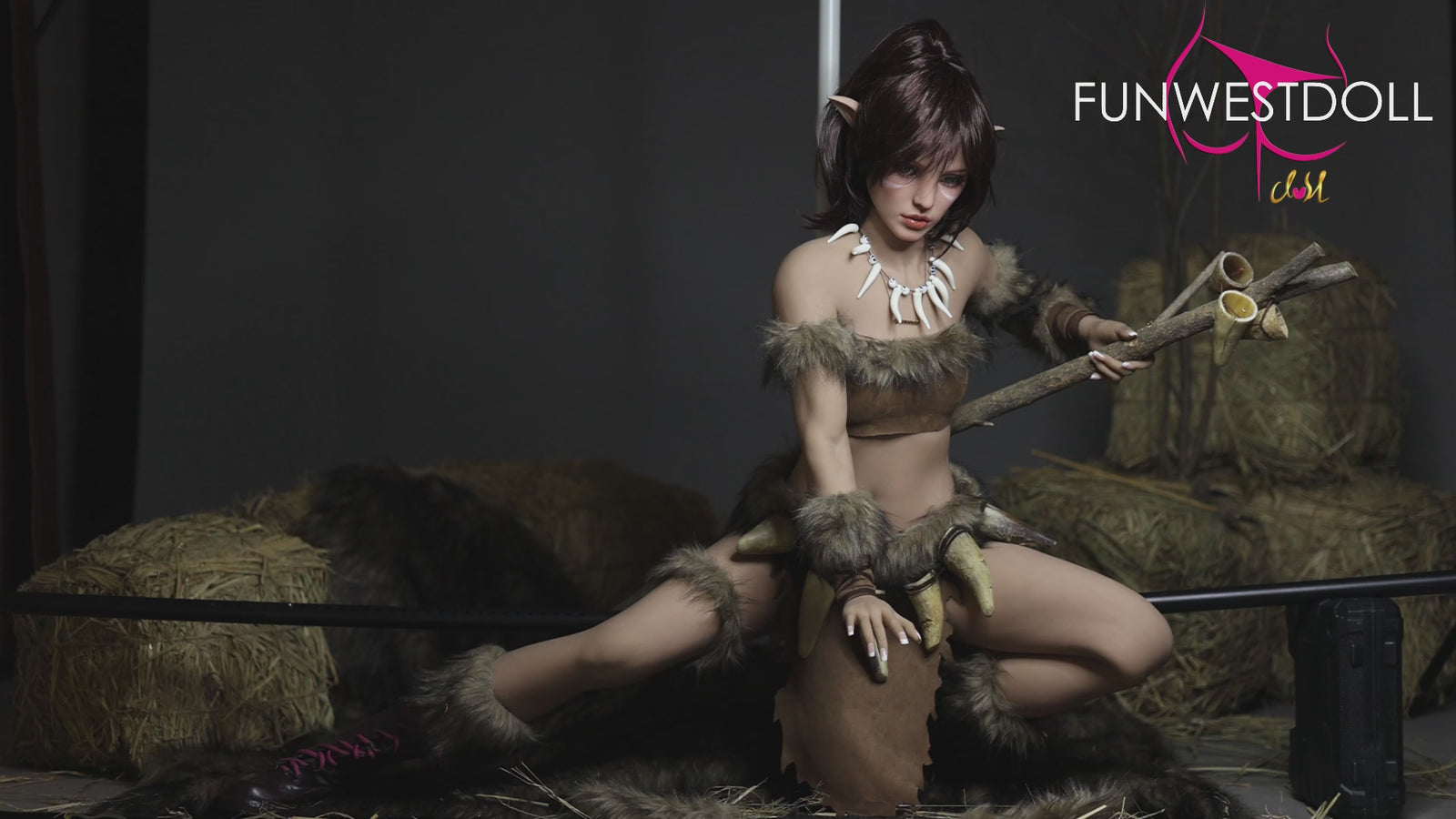 Kylie seksnukk (FunWest Doll 159 cm A-Cup #040 TPE)