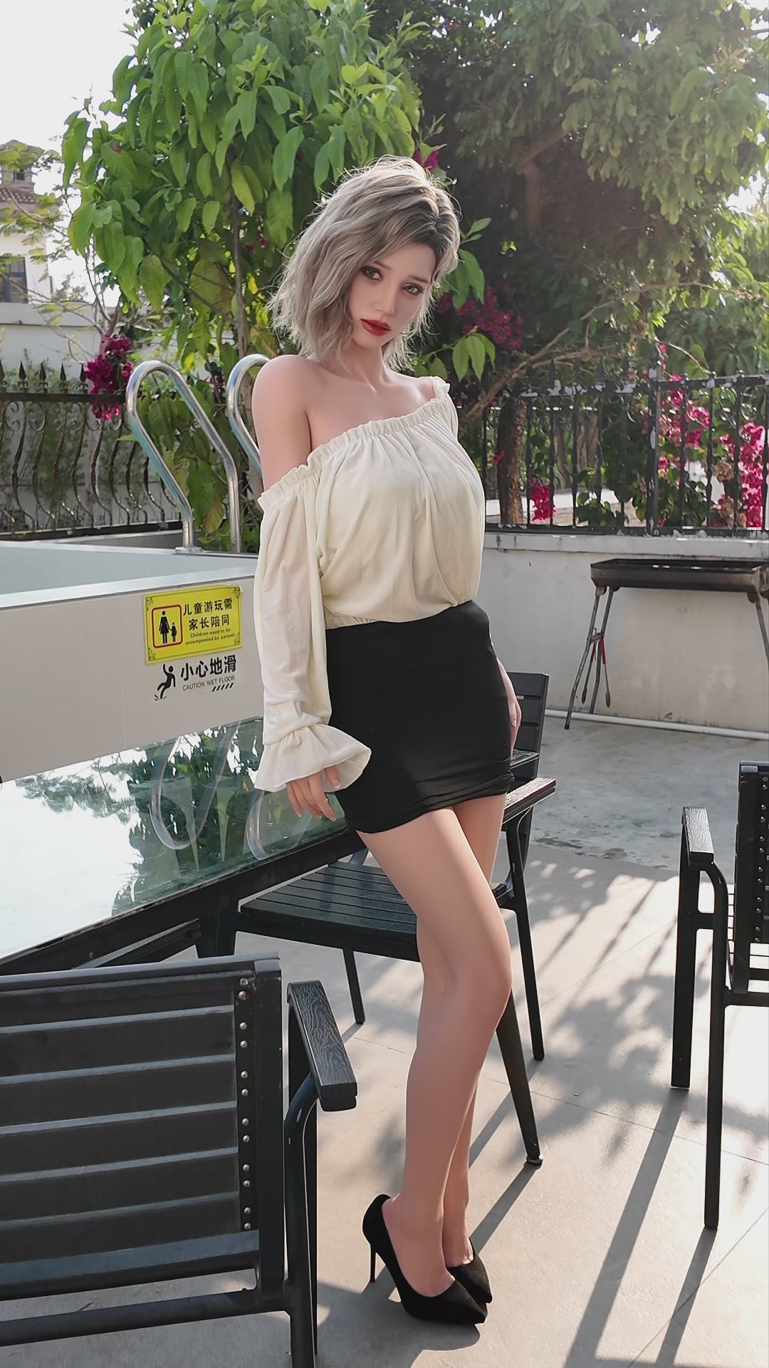 Sofia seksnukk (TOP CYDOLL 168 cm F-tass TPE + silikoon)