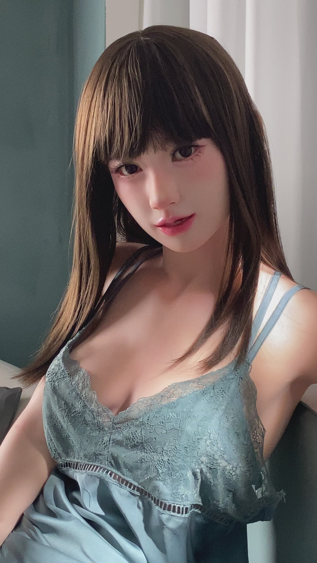 Runa seksnukk (Jiusheng 156 cm B-Cup #102B silikoon)