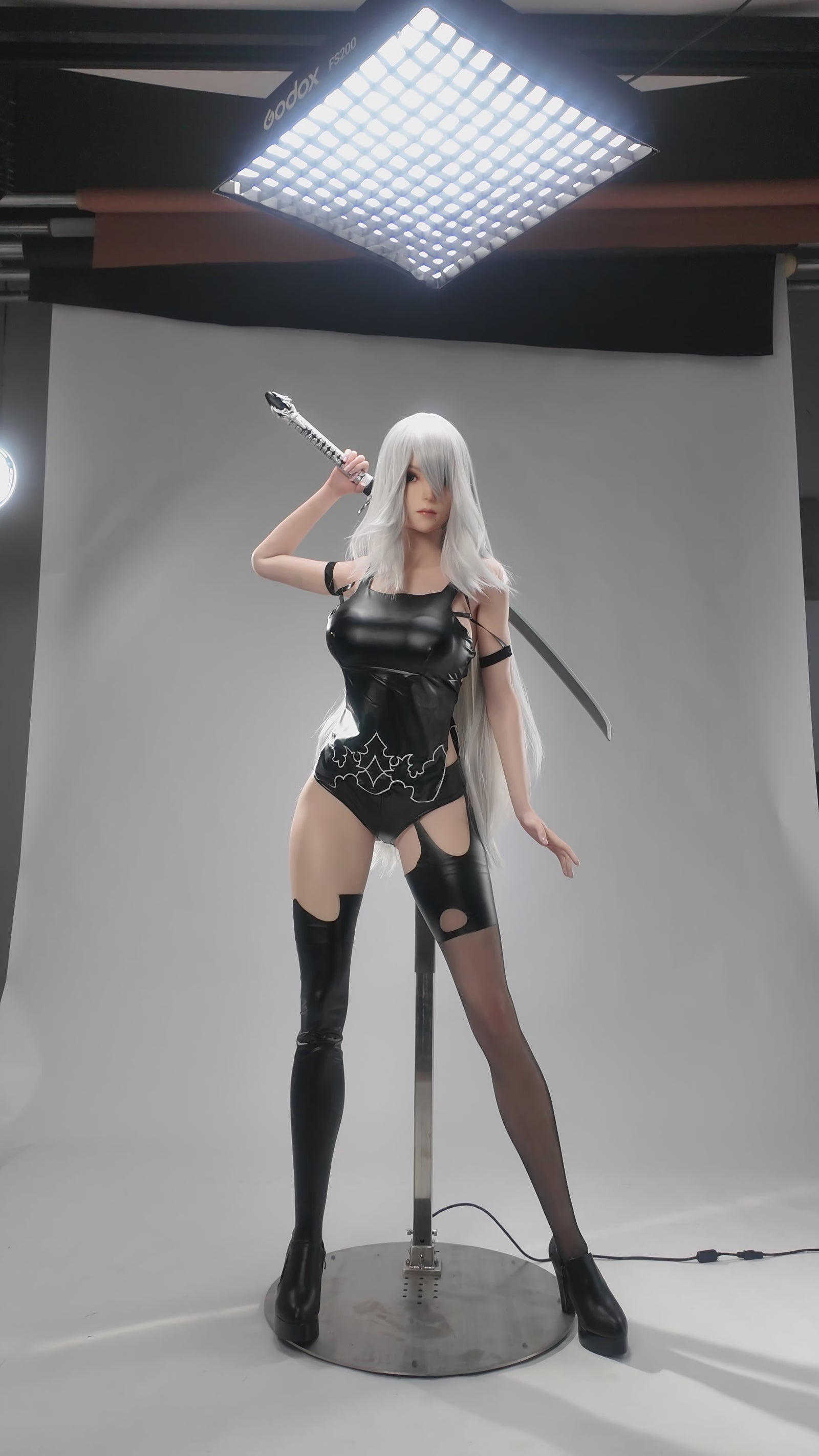 Yorha A2 Sex Doll (Game Lady 171 cm E-Cup nr 18-2 silikoon)