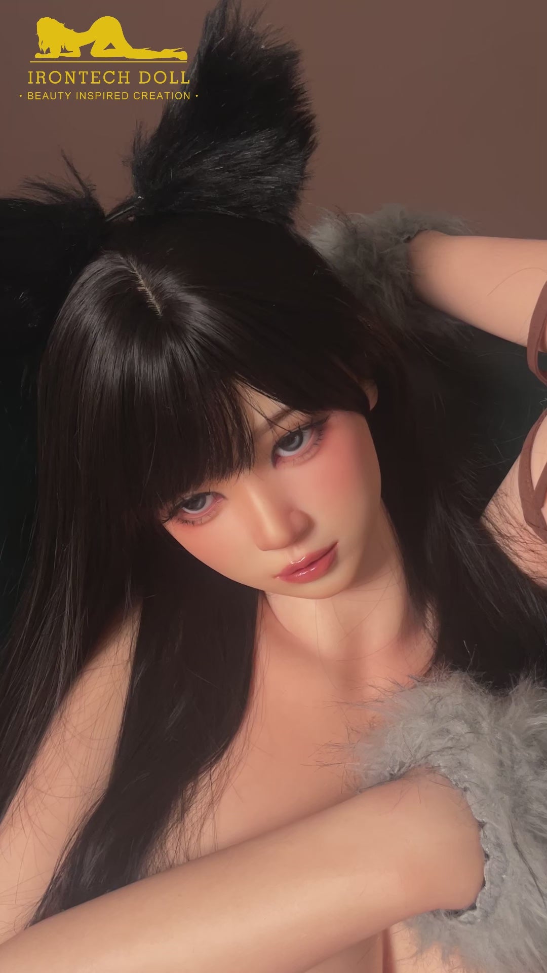 Nia seksnukk (Irontech Doll T165cm F-Cup T3 silikoon)
