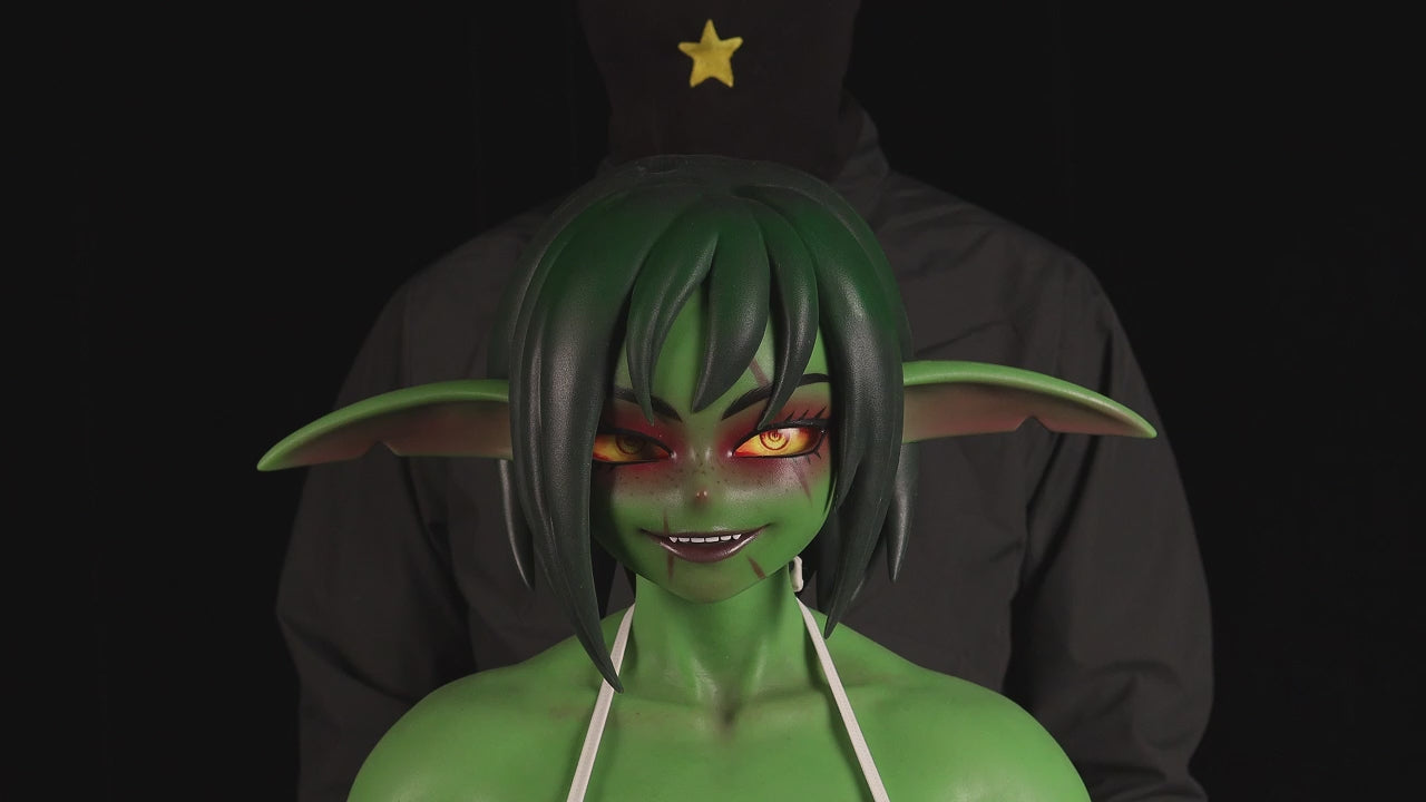 Barza Orc Sex Doll (Climax Doll Ultra 120cm J-tass silikoon) EXPRESS