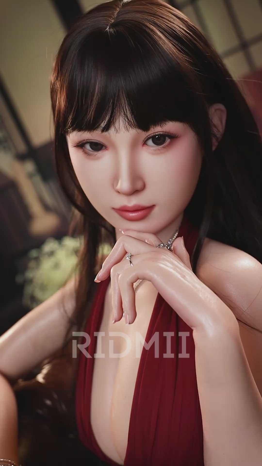 Hain Robot AI seksinukk (Ridmii Doll 163 cm C-tass TPE + silikoon)