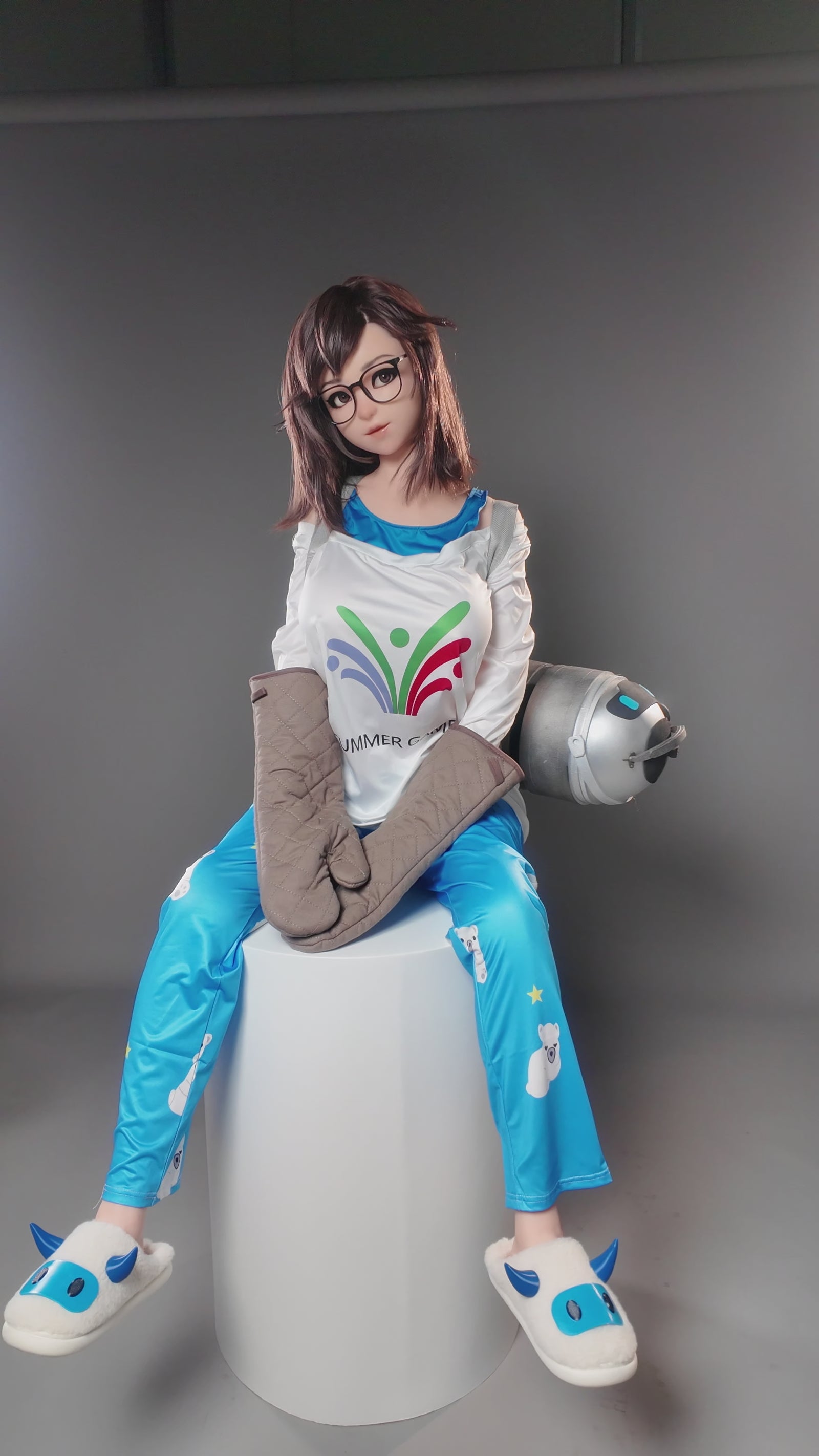 Mei Sex Doll (Game Lady 165 cm G-Cup nr 40-1 silikoon)