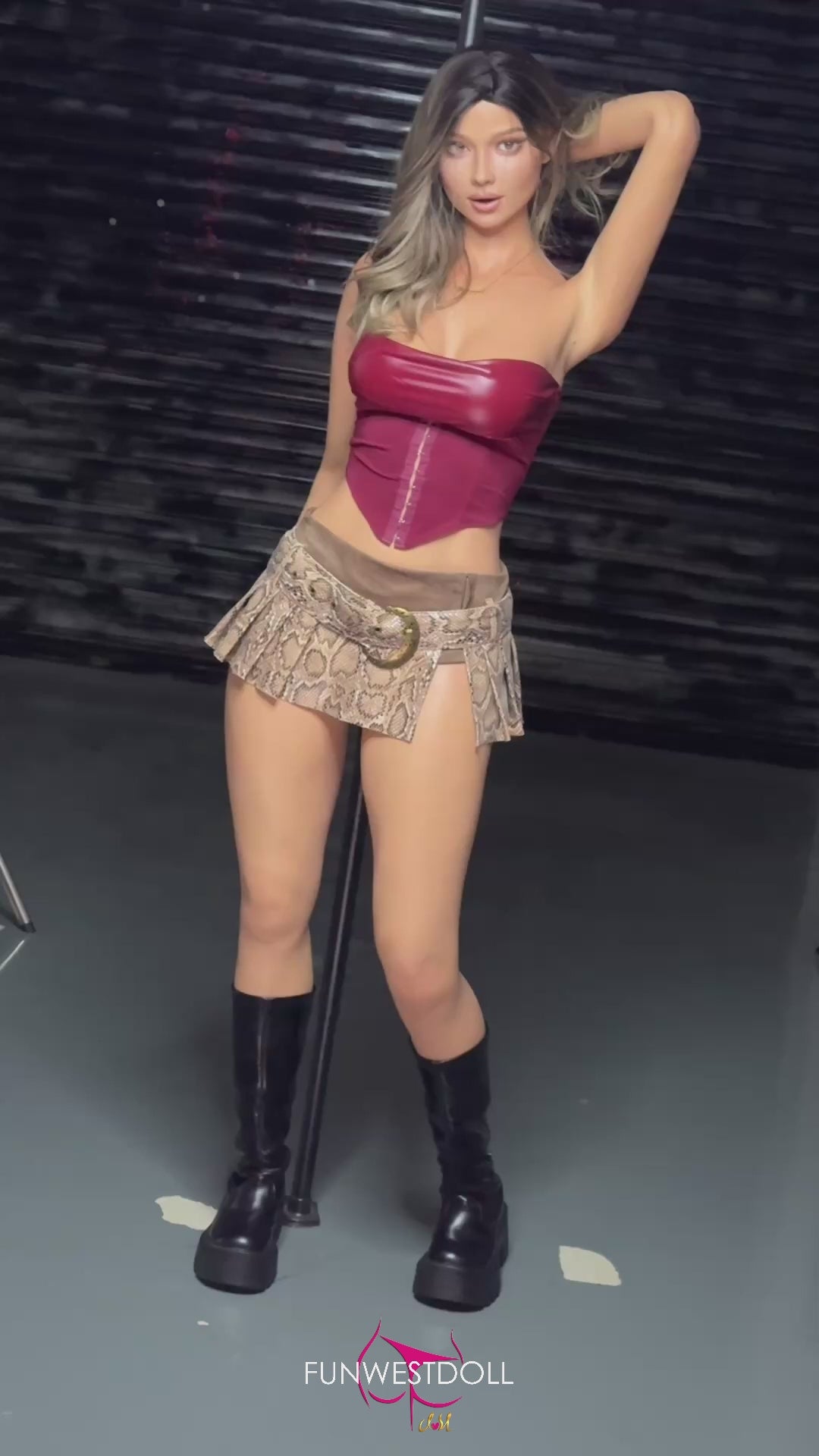 Rose Sex Doll (FunWest Doll 168 cm D-Cup #043SJ RST Silikoon)