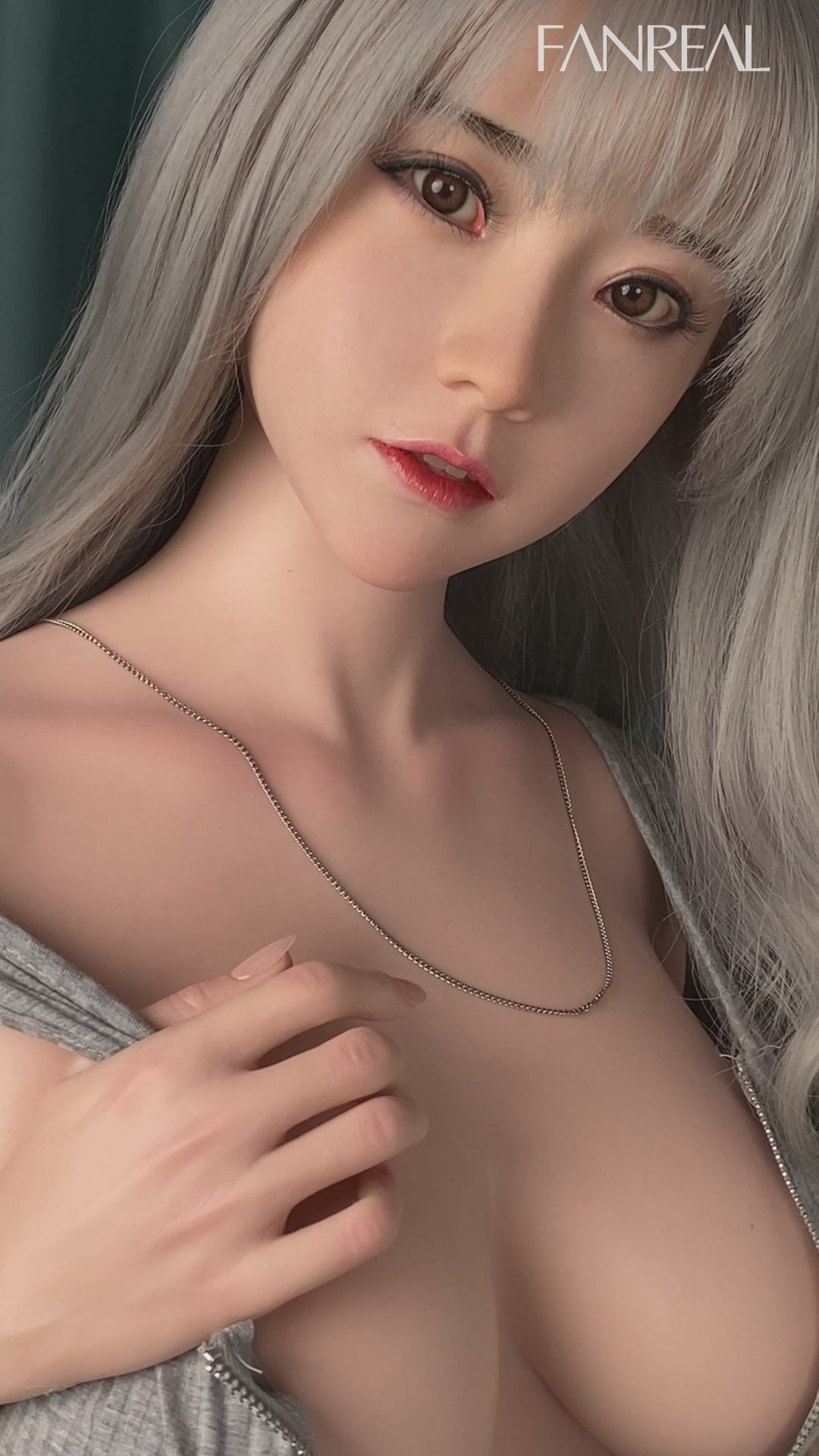 Qian seksnukk (FanReal Doll 159 cm F-tass silikoon)