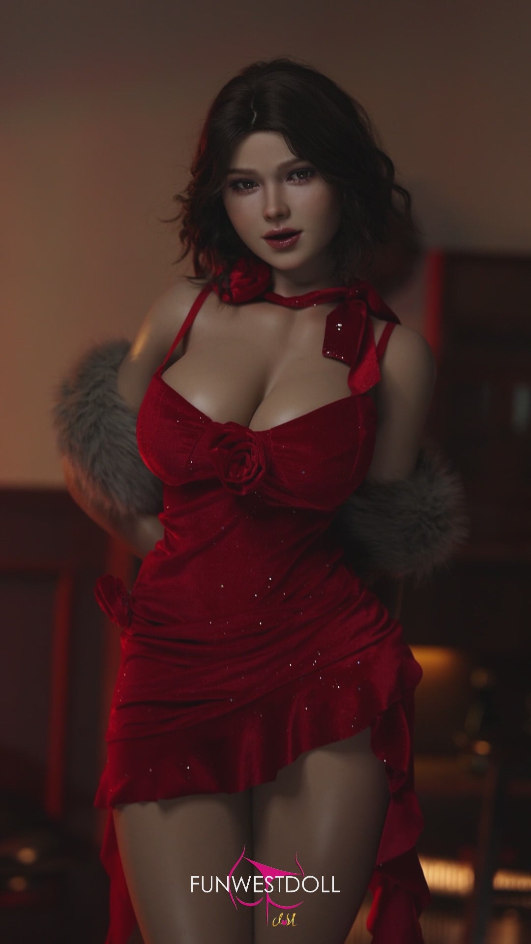 Rose Sex Doll (FunWest Doll 157cm G-tass #043SJ silikoon)