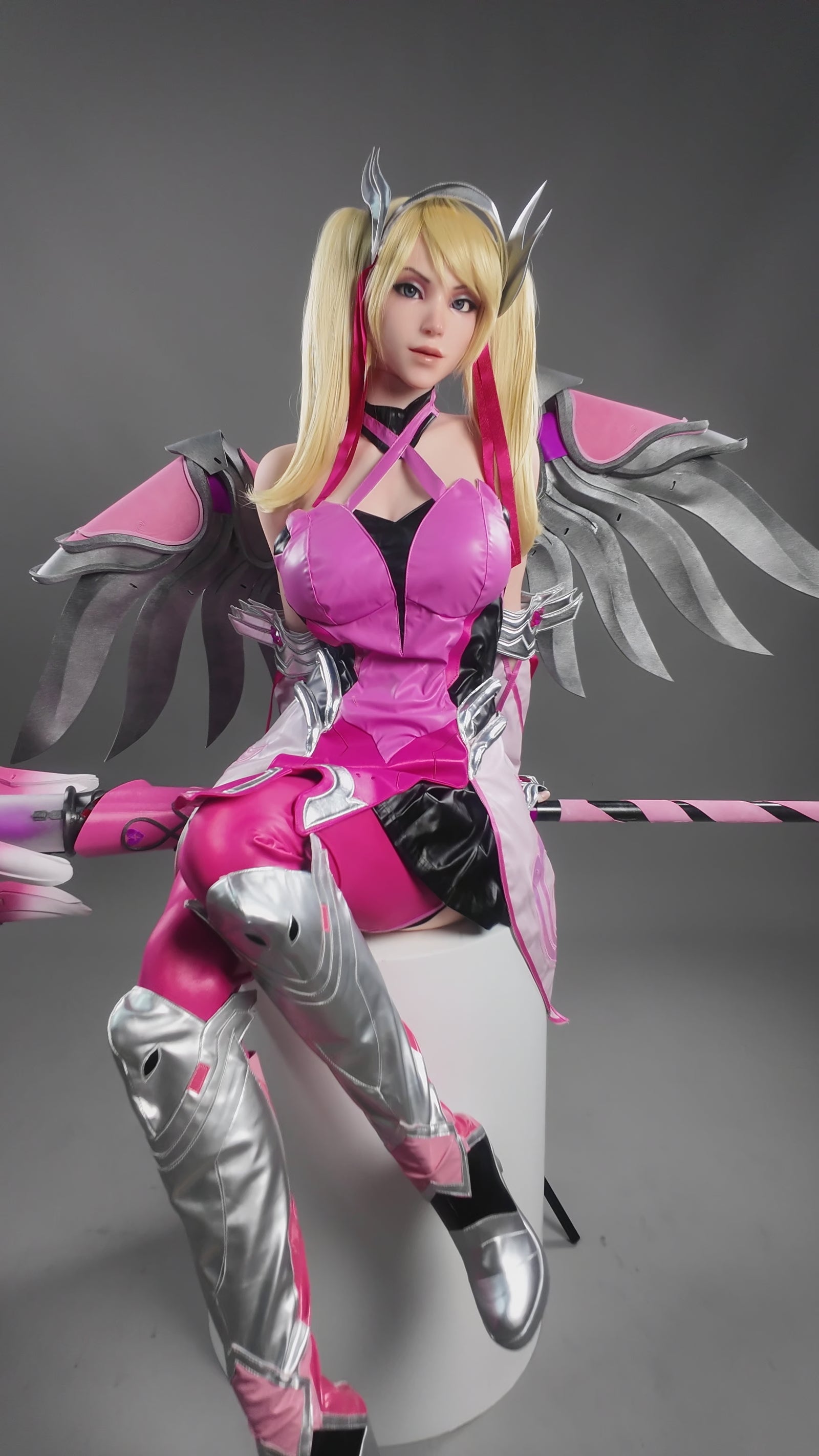 Mercy Sex Doll (Game Lady 171 cm G-Cup nr 38 silikoon)