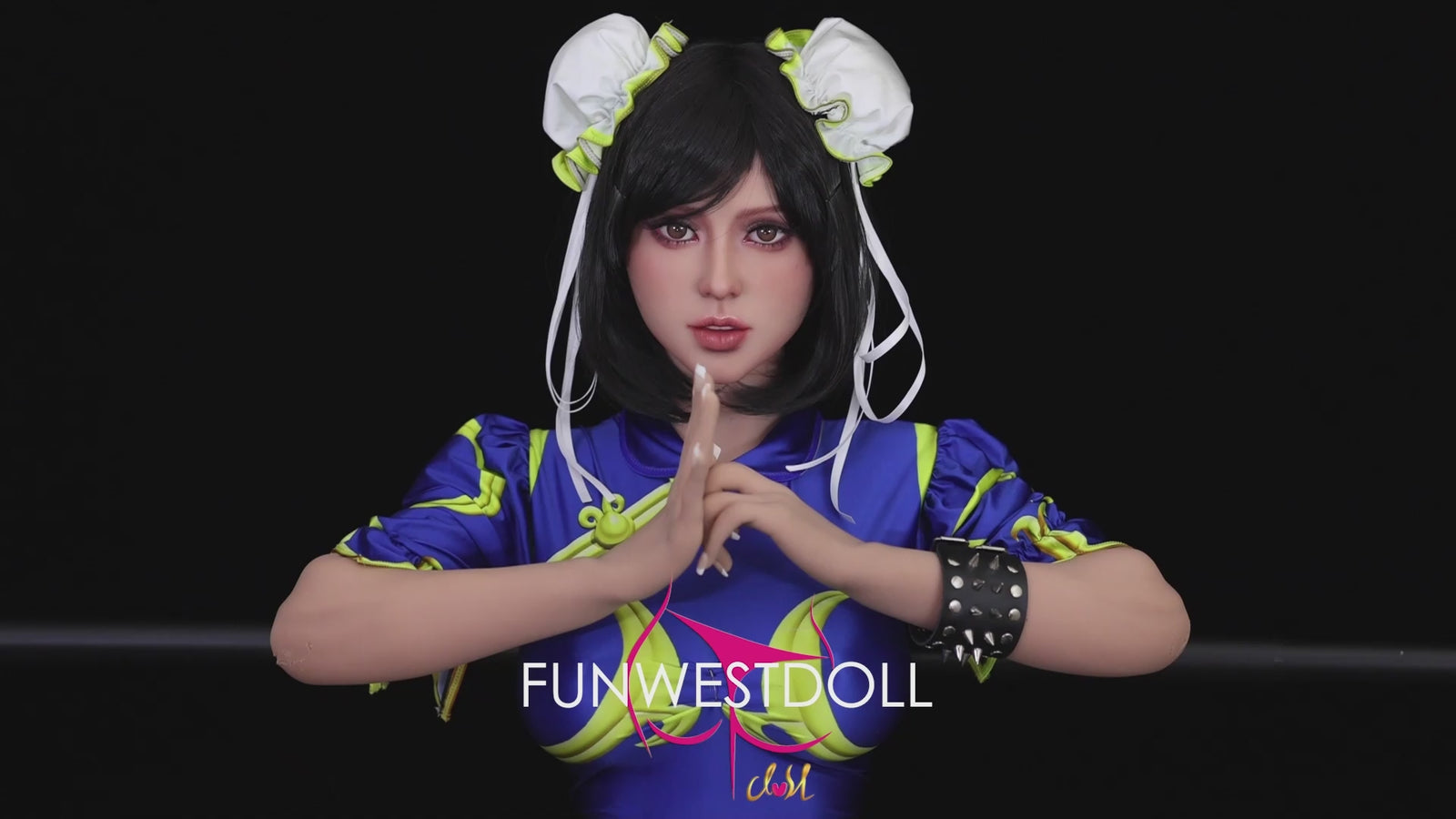 Chun Li seksnukk (FunWest Doll 155 cm F-Cup #032 TPE)