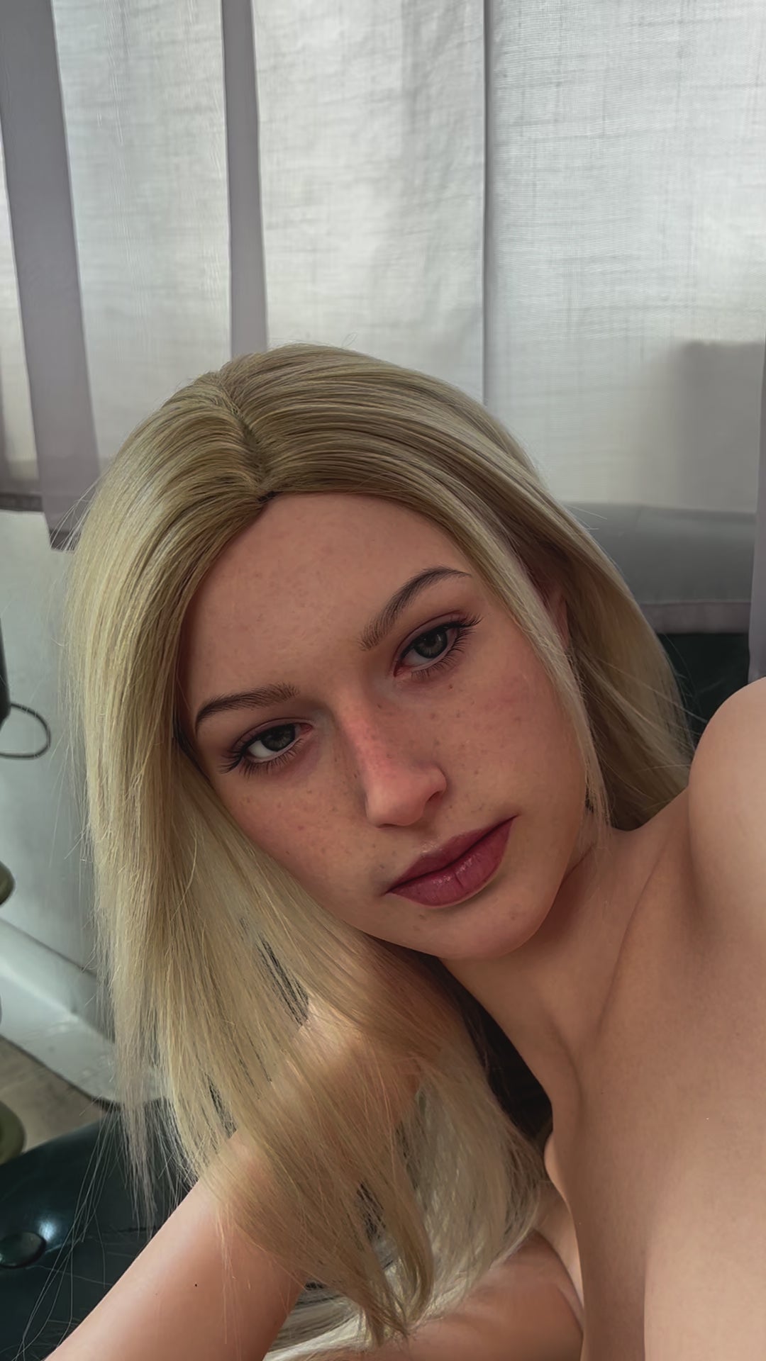 Evelina seksnukk (Zelex 175 cm E-Cup GE41-1 silikoon)