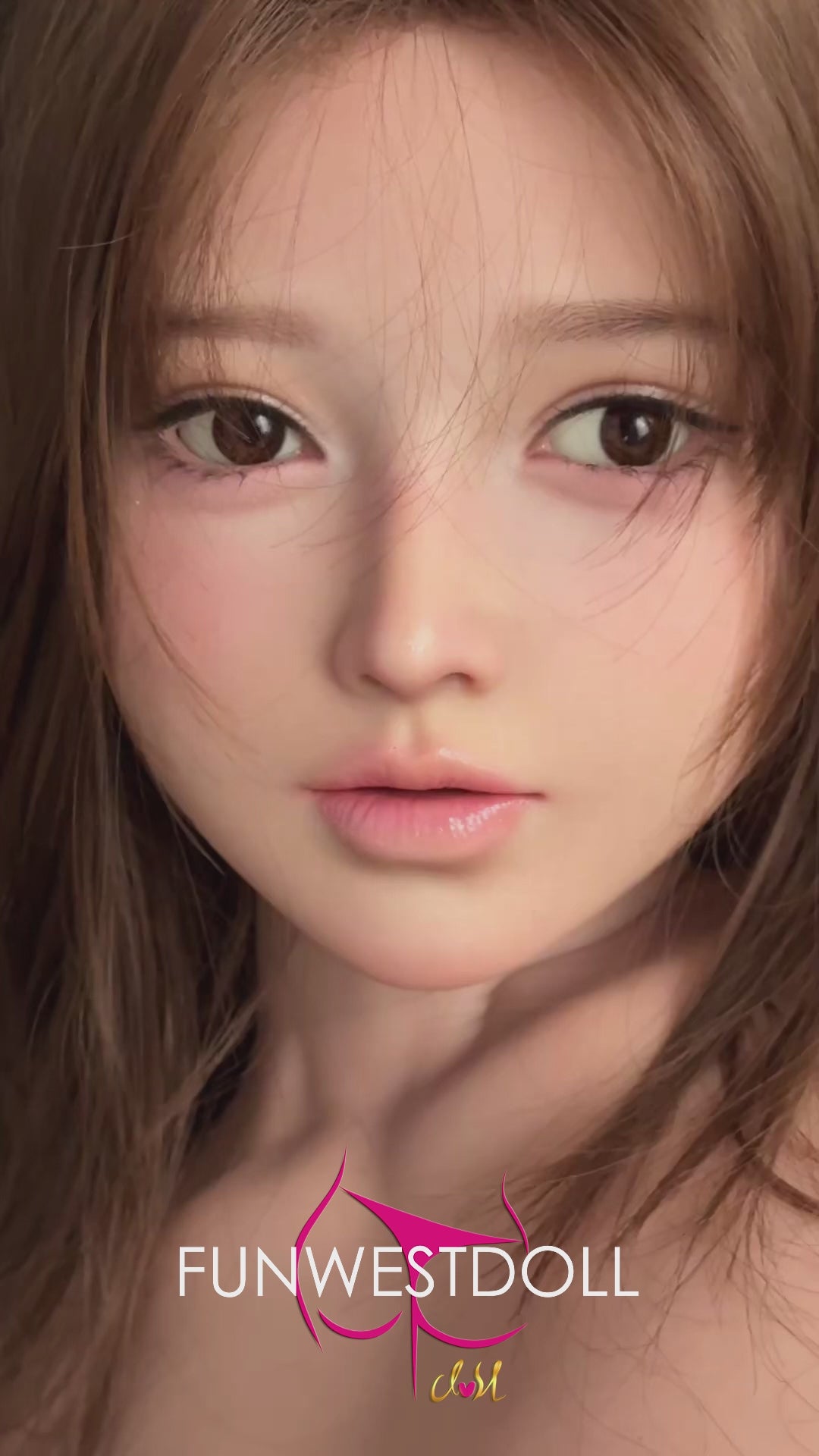 Amy Torso seksnukk (FunWest Doll 95 cm D-Cup #041SJ Silicone)