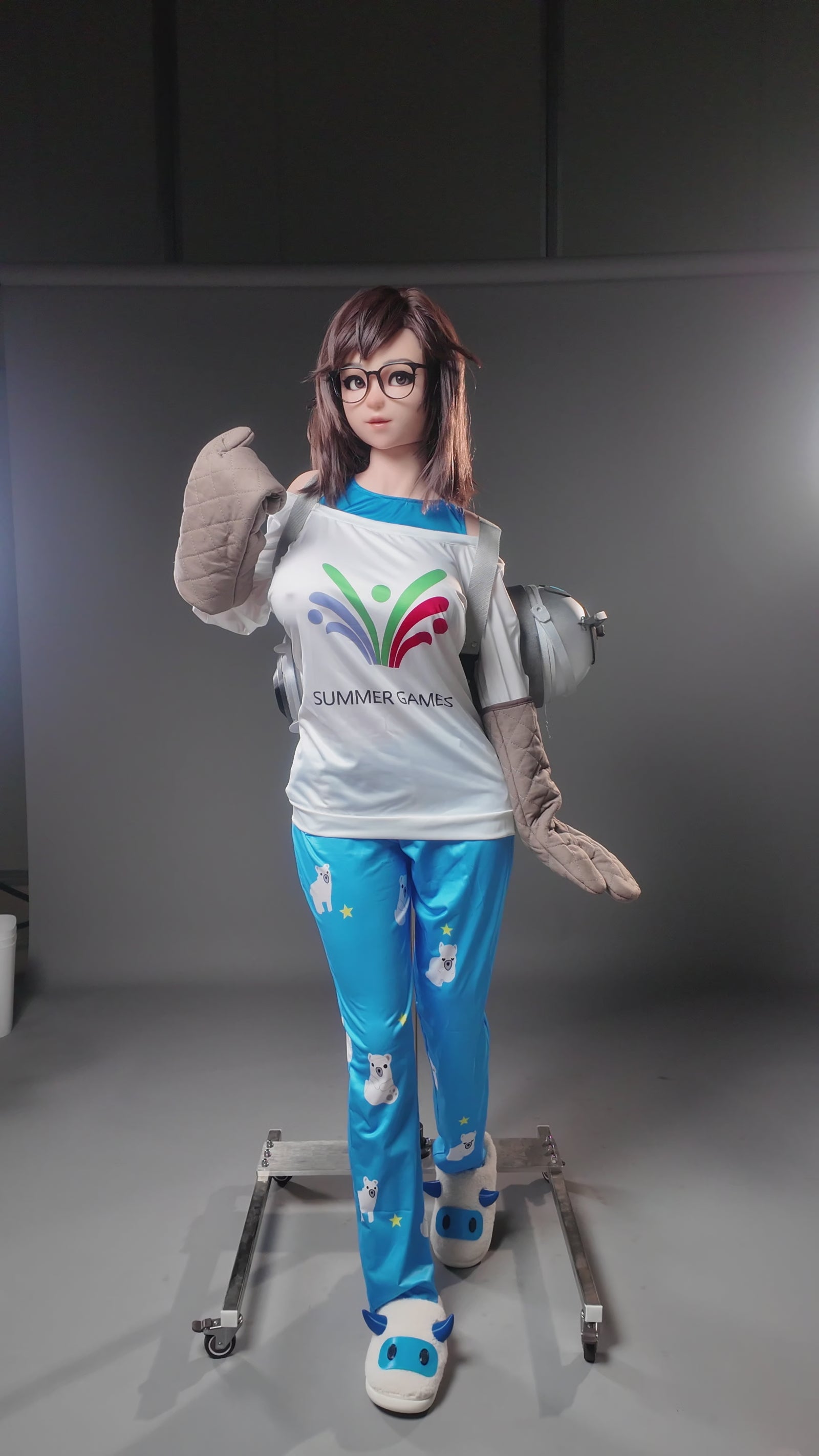 Mei Sex Doll (Game Lady 165 cm G-Cup nr 40-1 silikoon)