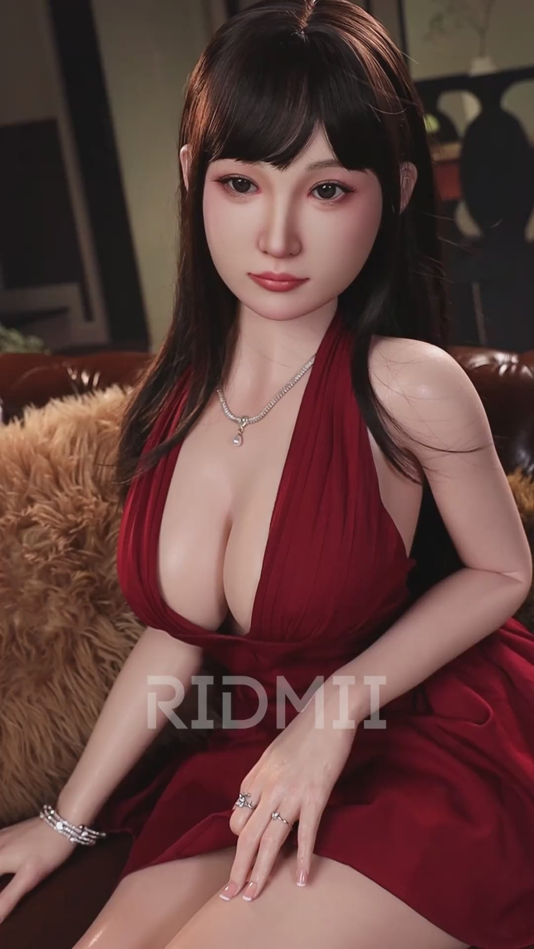 Hain Robot AI seksinukk (Ridmii Doll 163 cm C-tass silikoon)