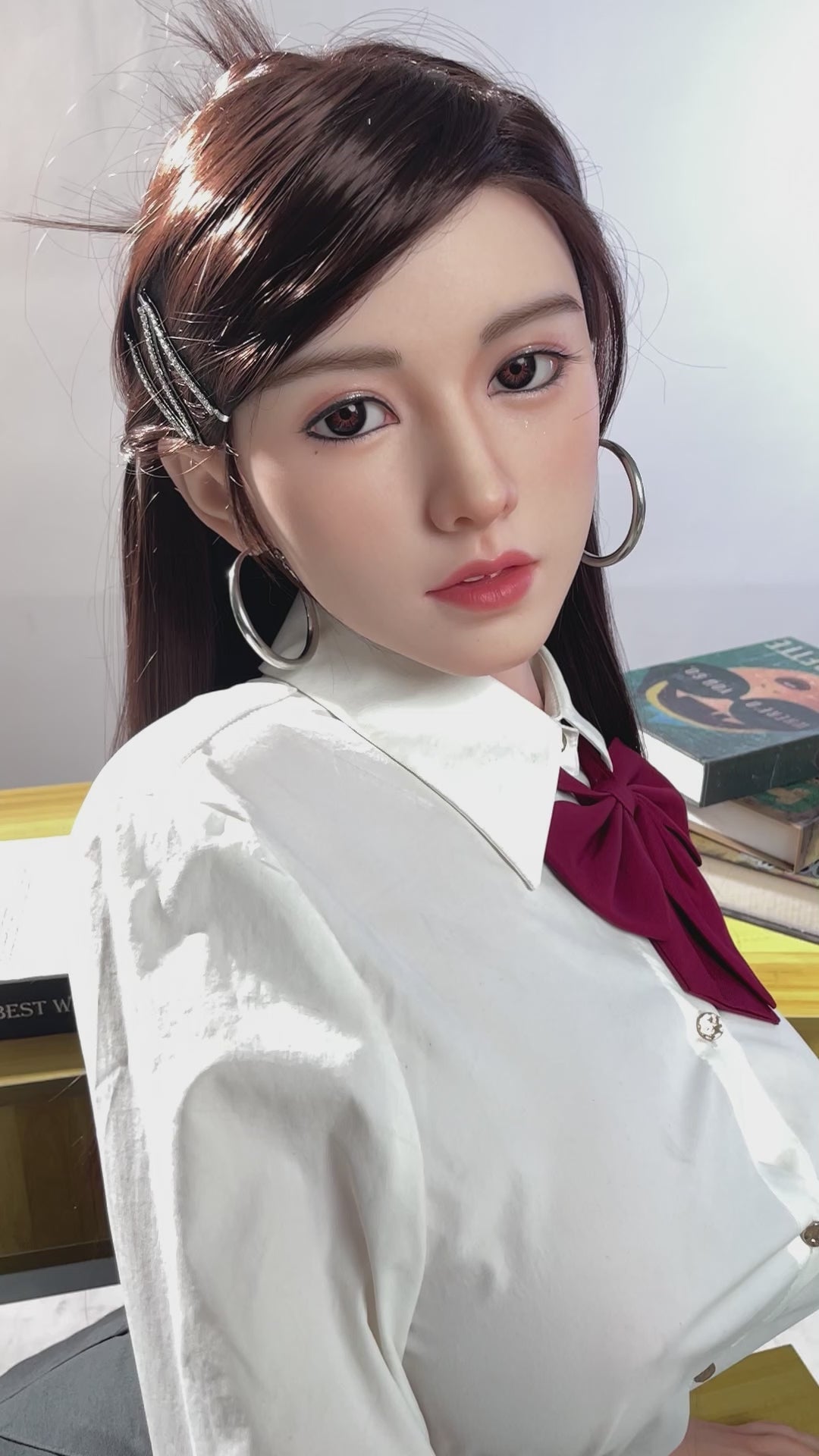 Nina seksnukk (Starpery 171 cm D-tass TPE + silikoon)