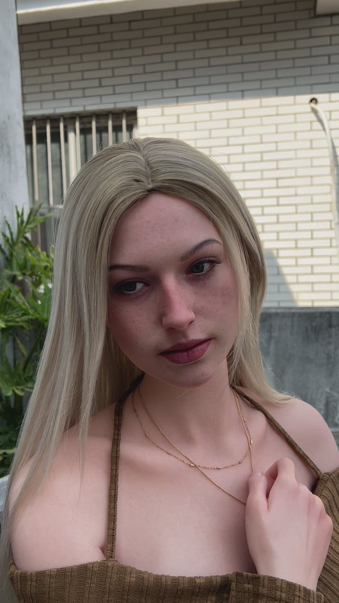 Evelina seksnukk (Zelex 175 cm E-Cup GE41-1 silikoon)