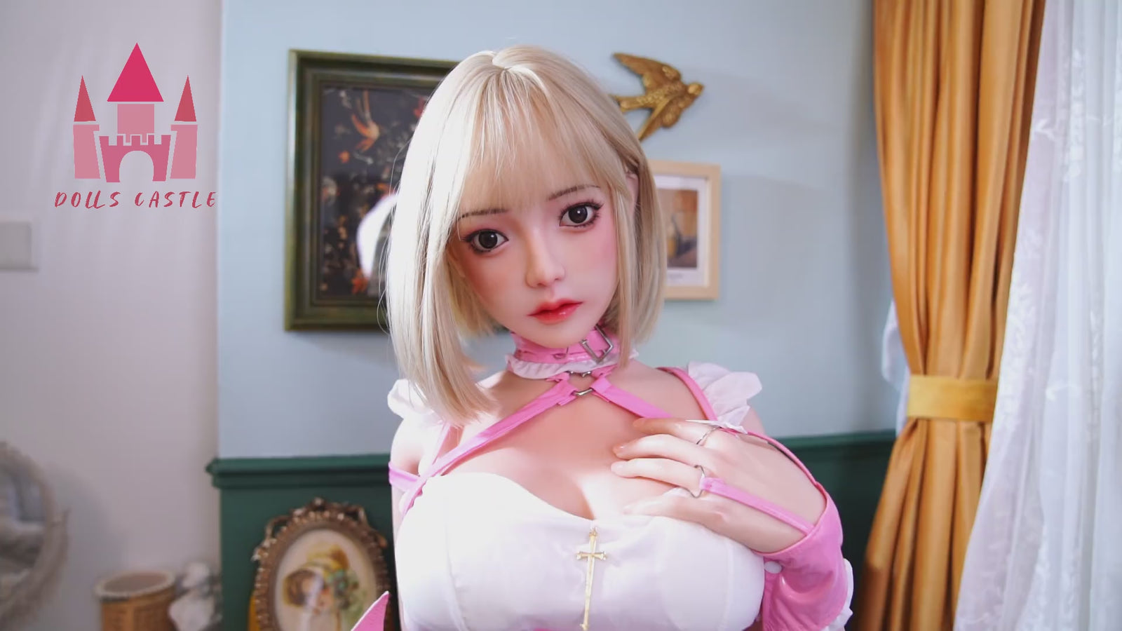 Chiyoko seksnukk (Dolls Castle 158 cm D-Cup #S18 silikoon)