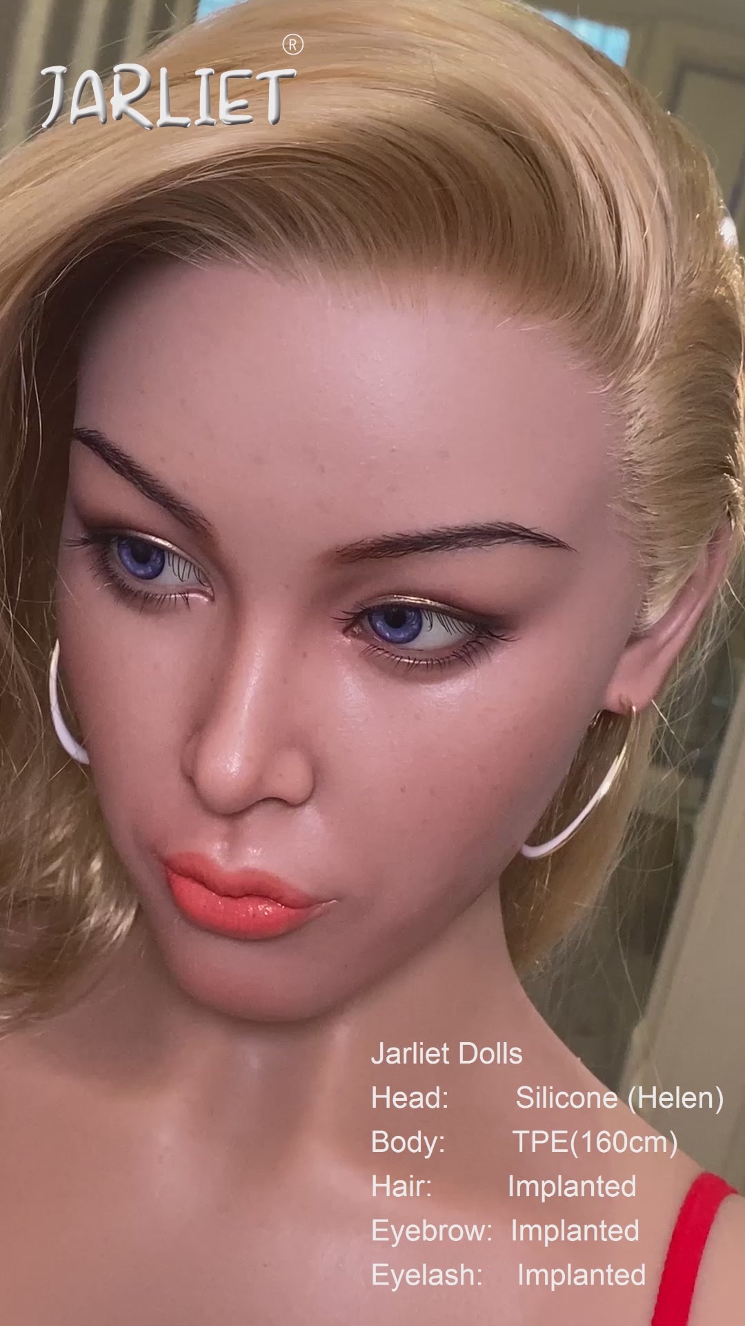 Helen Sex Doll (Jarliet 160 cm D-Cup TPE + silikoon)