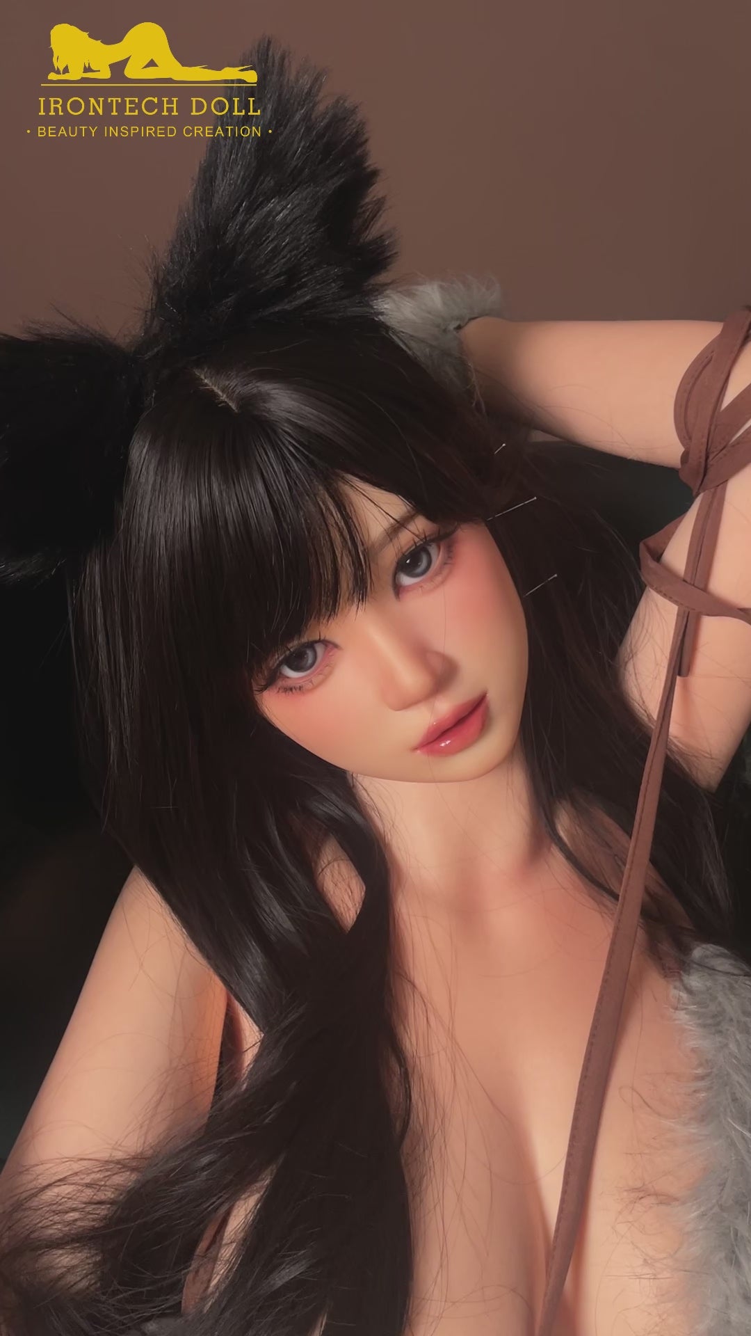 Nia seksnukk (Irontech Doll T165cm F-Cup T3 silikoon)