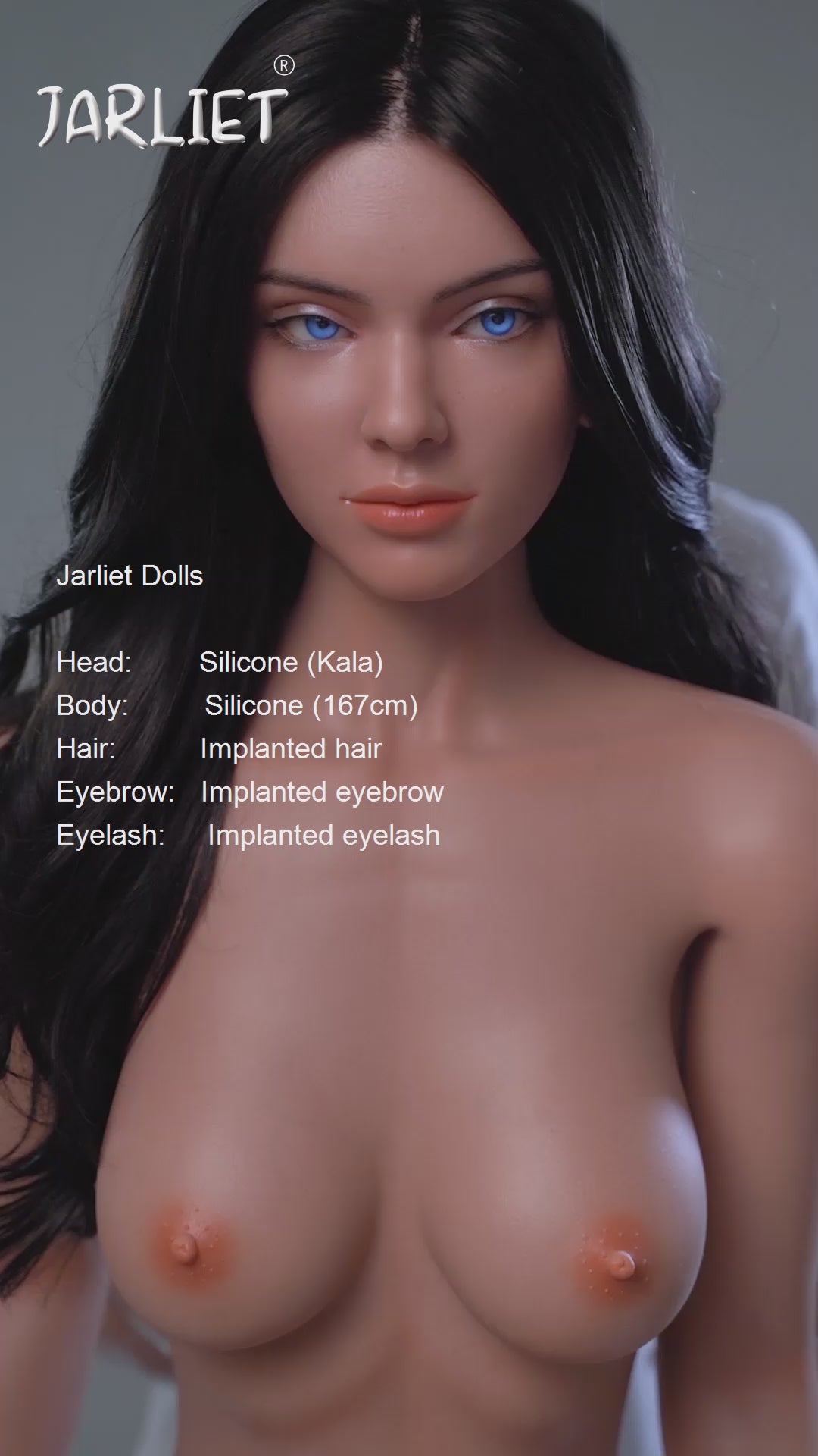 Kala seksnukk (Jarliet 167 cm B-Cup silikoon)