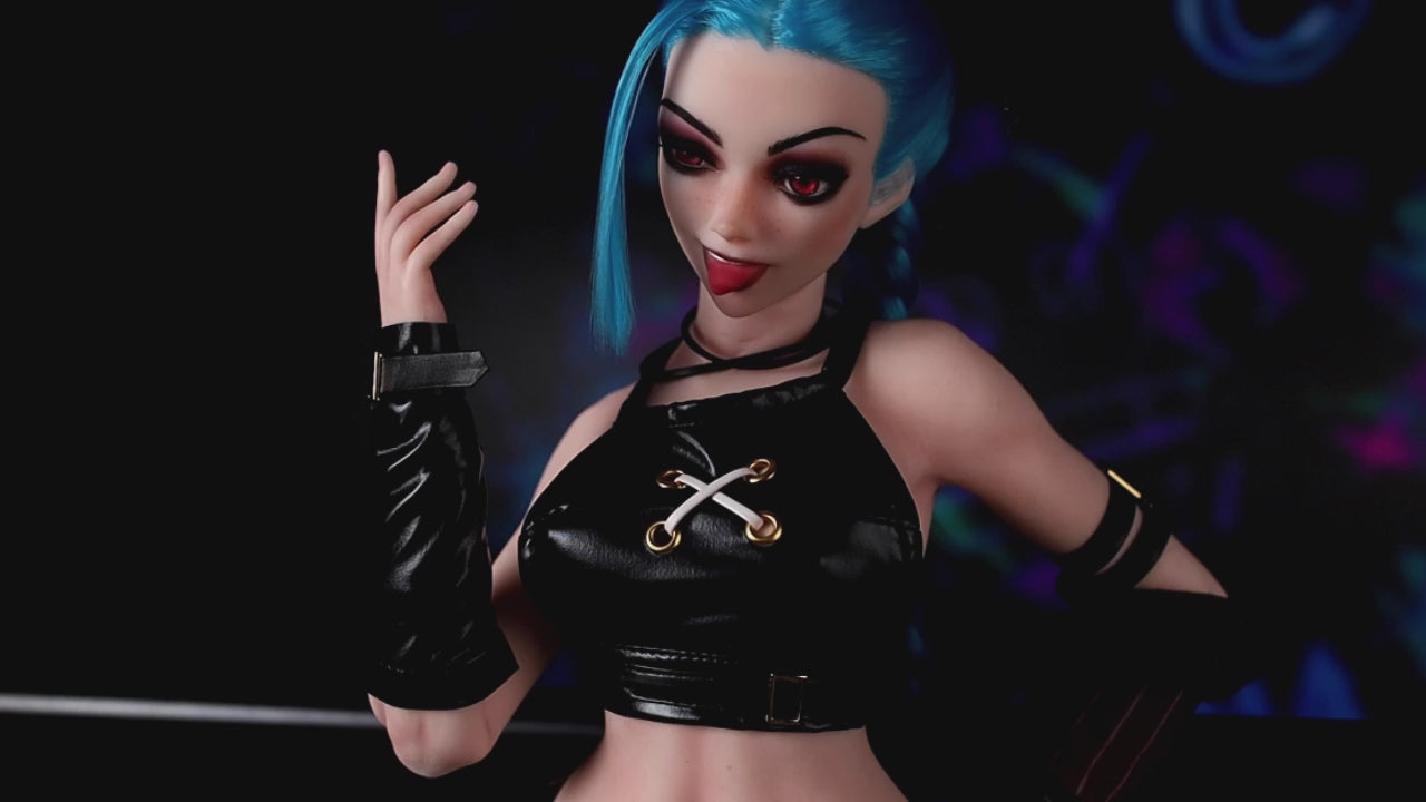 Jetta seksnukk (Climax Doll Mini 70cm D-tass silikoon)