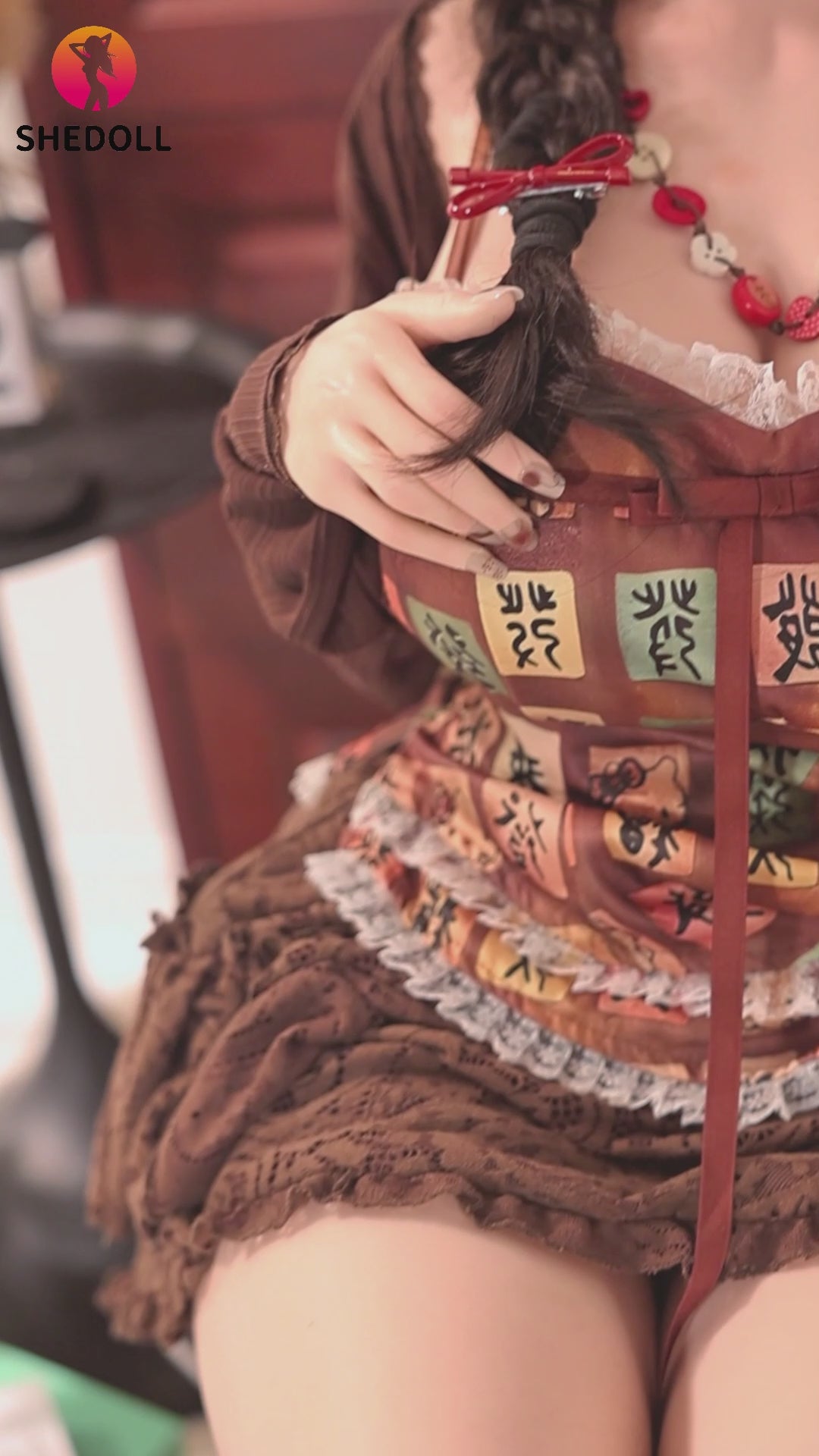 Aileen Sex Doll (SHEDOLL 145 cm G-Cup #SH215 silikoon)