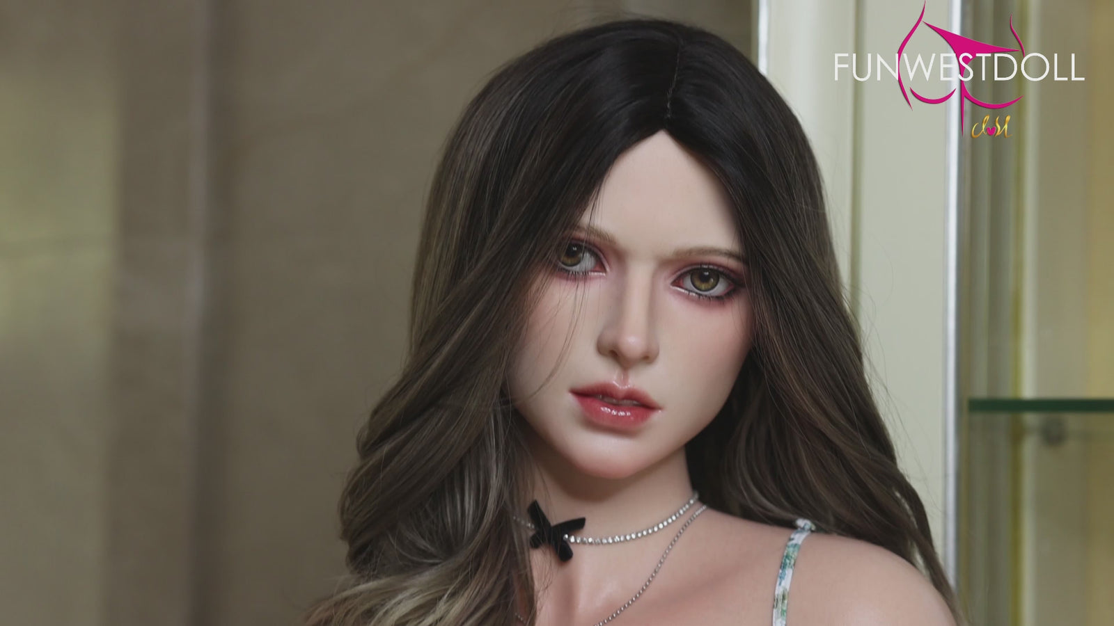 Alexa seksnukk (FunWest Doll 157 cm D-Cup #045S silikoon)