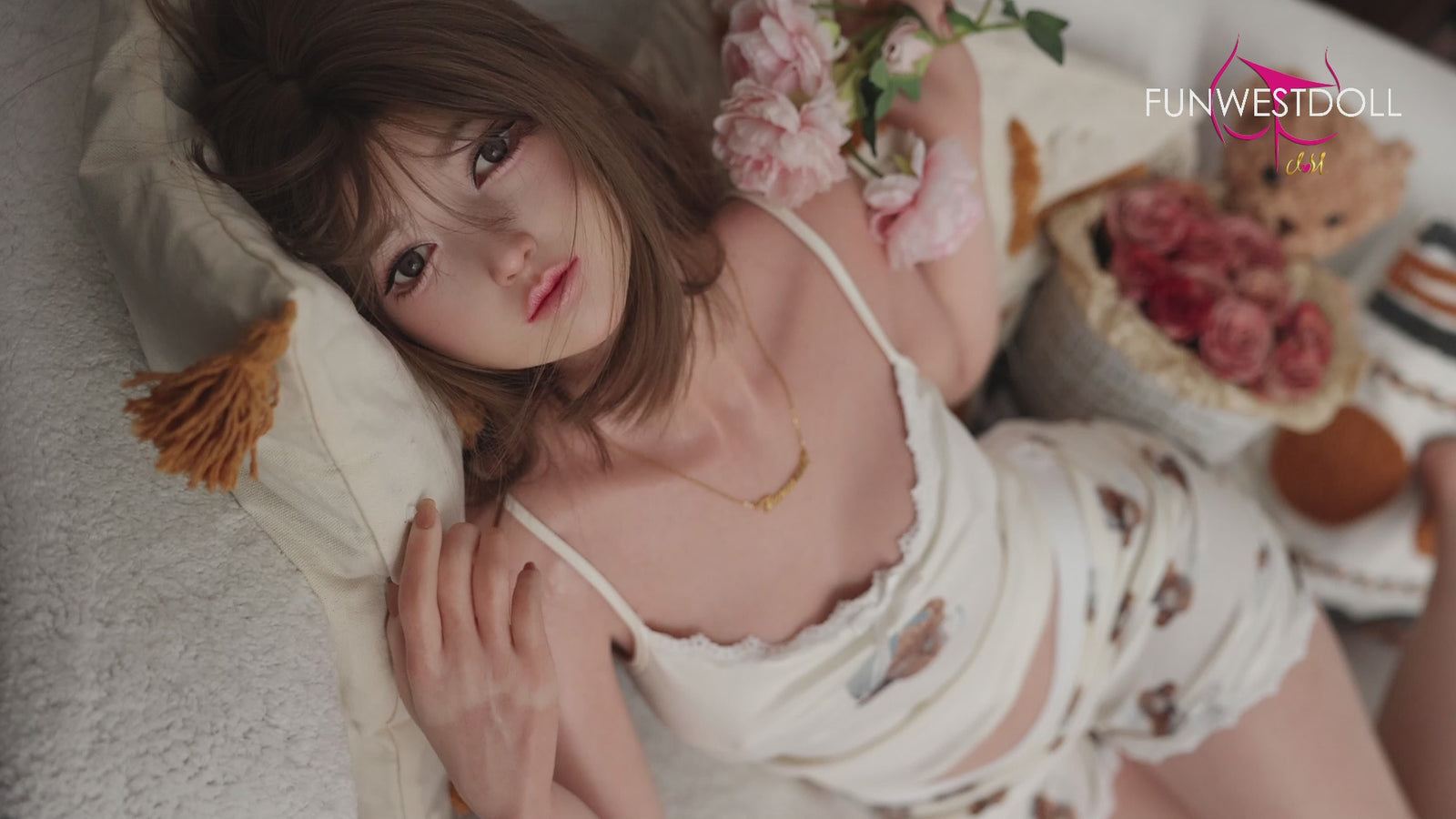 Amy Seksnukk (FunWest Doll 159 cm A-tass #041S silikoon)