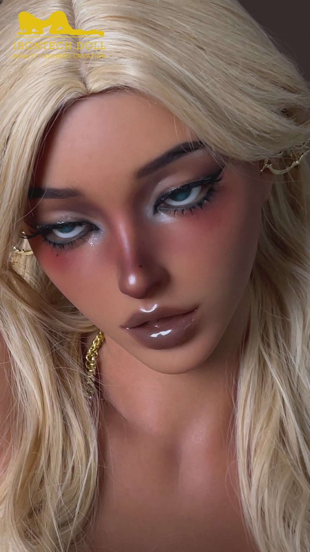 Vanessa seksnukk (Irontech Doll 164cm E-Kupa B2 silikoon)