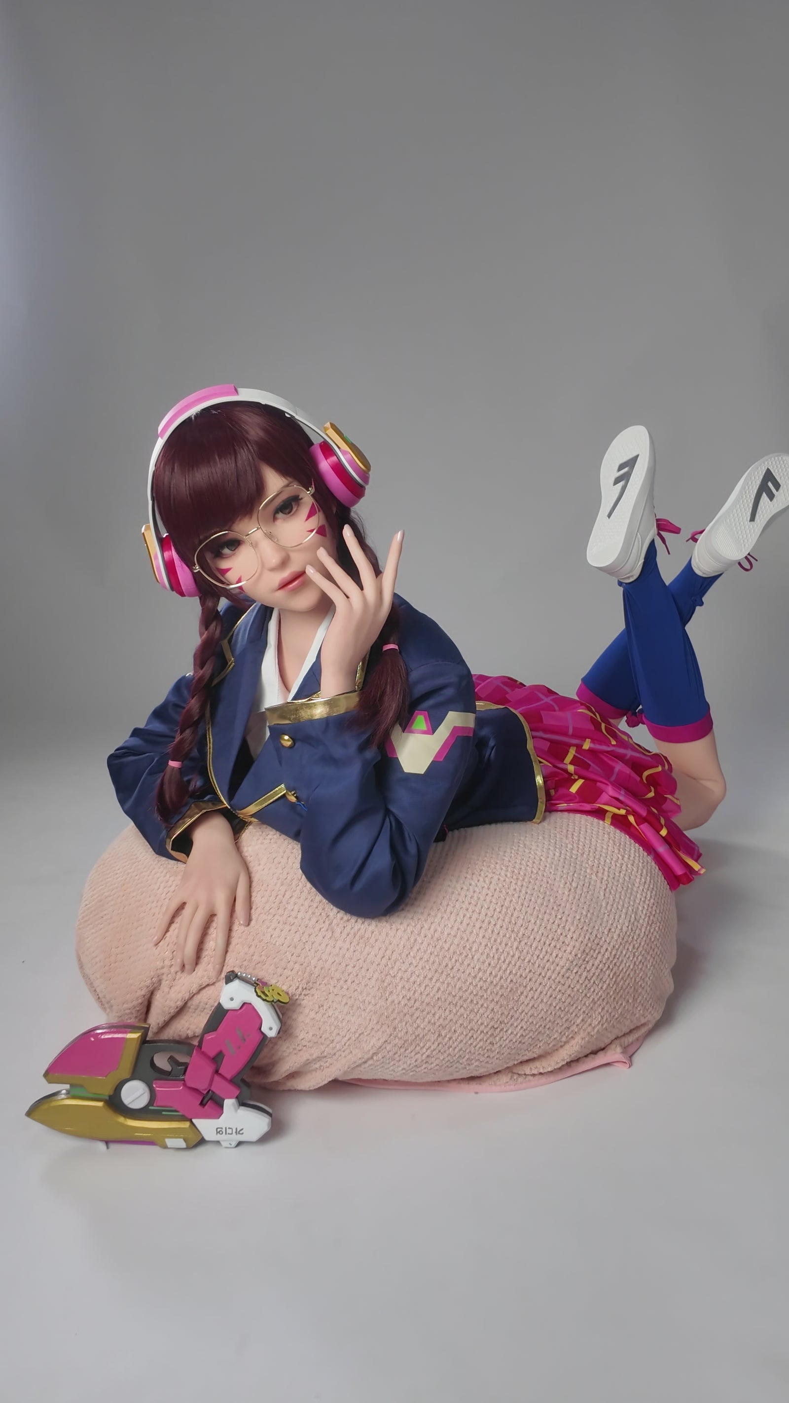 D.Va Hana Song Sex Doll (Game Lady 166 cm E-Cup nr 23 silikoon)