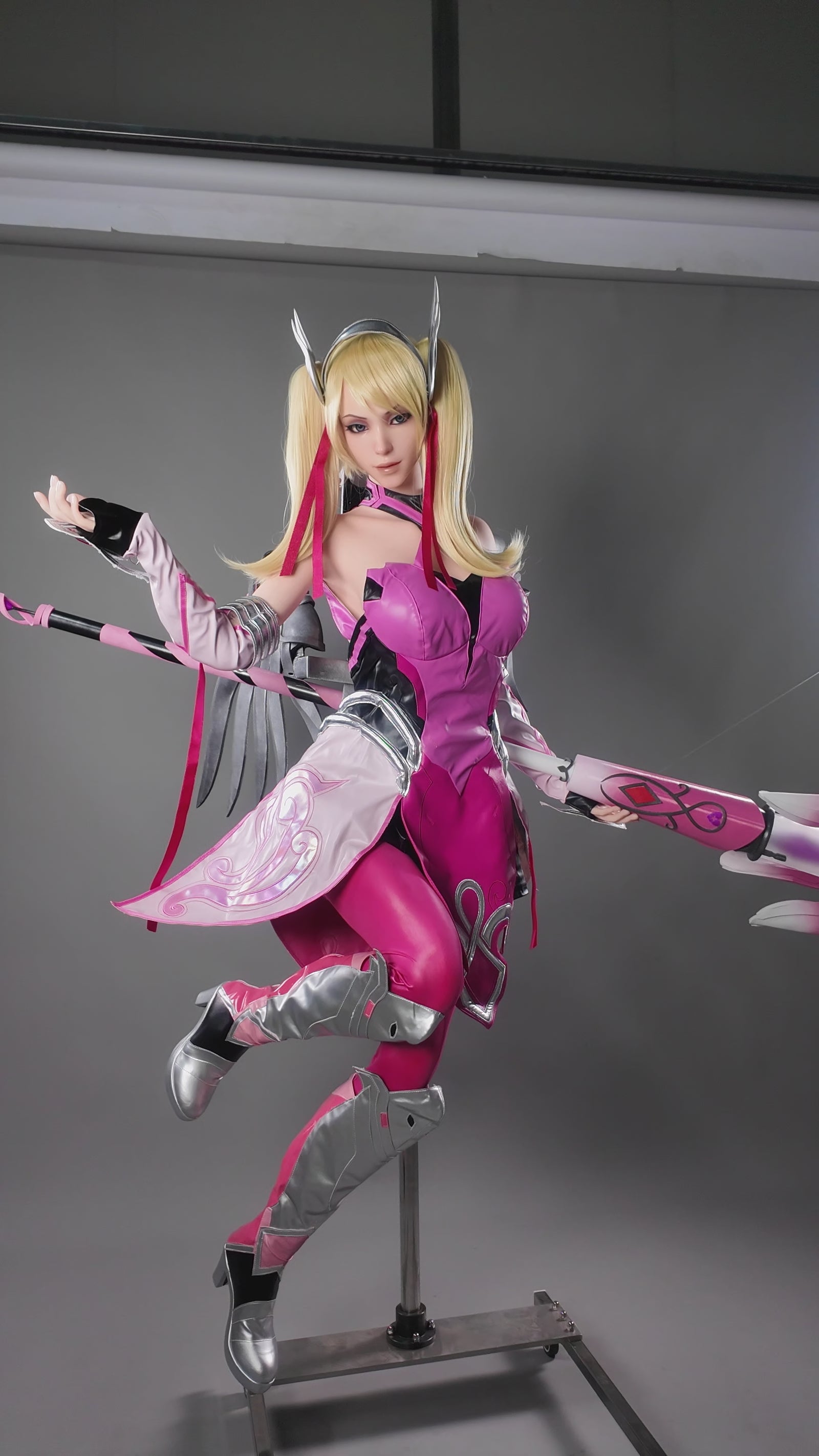 Mercy Sex Doll (Game Lady 171 cm G-Cup nr 38 silikoon)