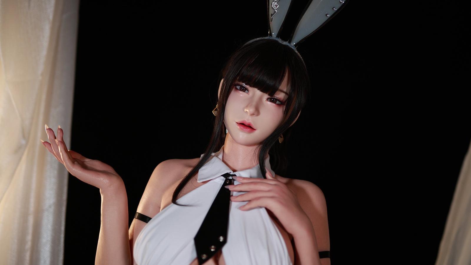 Aglaia seksnukk (Bezlya Doll 162 cm C-Cup 2,2U silikoon)